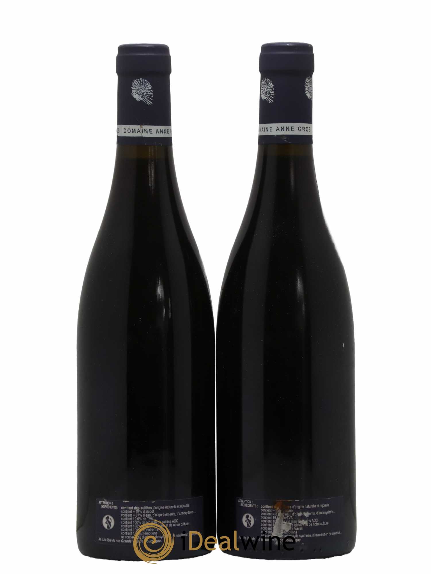 Richebourg Grand Cru Anne Gros 2007 - Lot de 2 bouteilles - 1