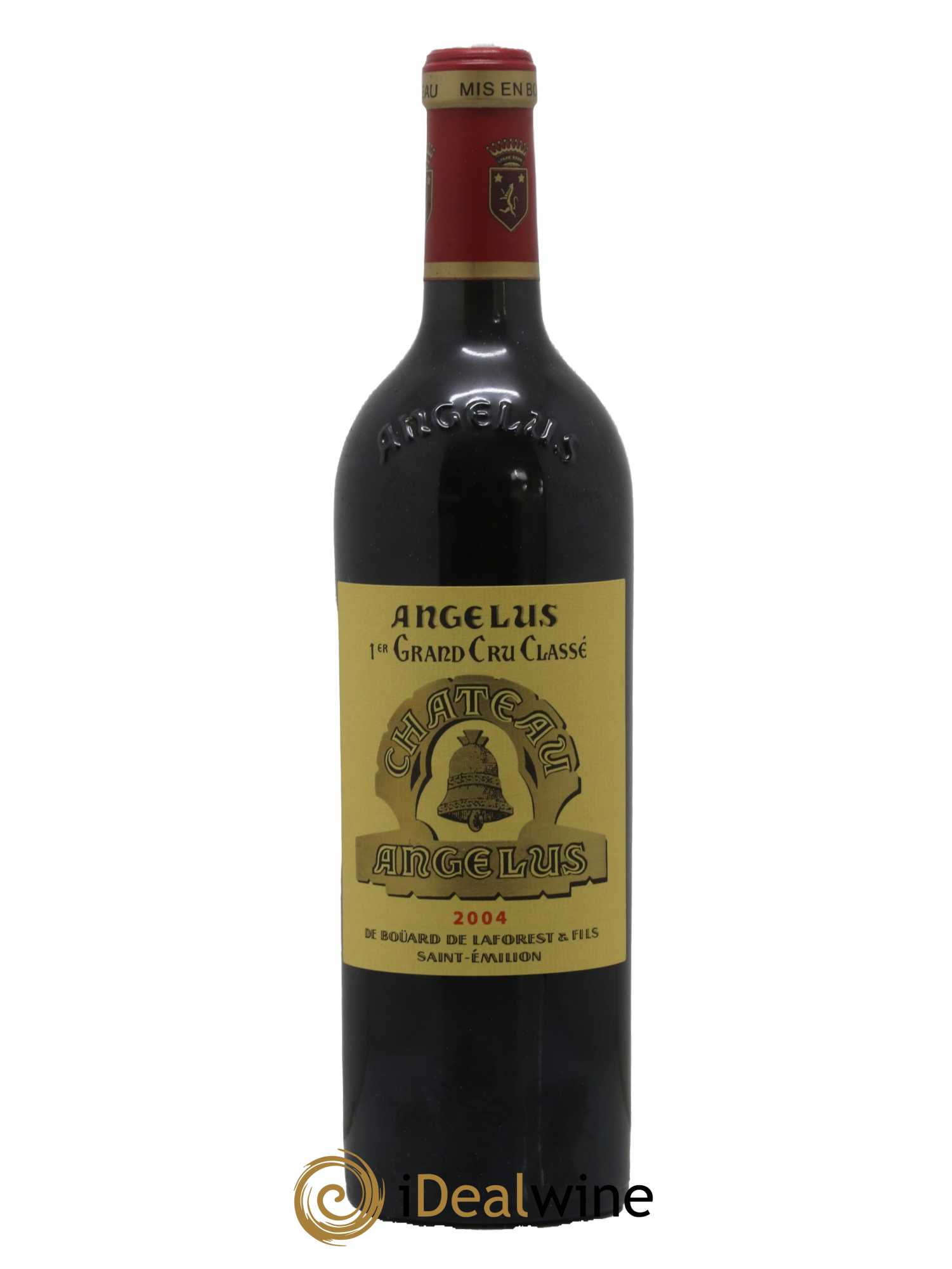 Château Angélus 1er Grand Cru Classé A 2004 - Lot de 1 bouteille - 0