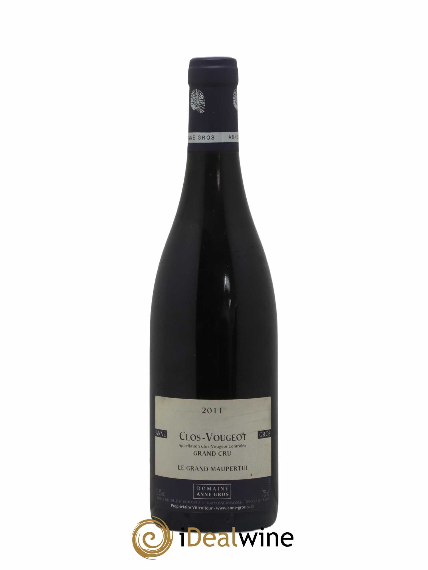 Clos-Vougeot Grand Cru Le Grand Maupertui A.-F. Gros 2011 - Lot de 1 bouteille - 0