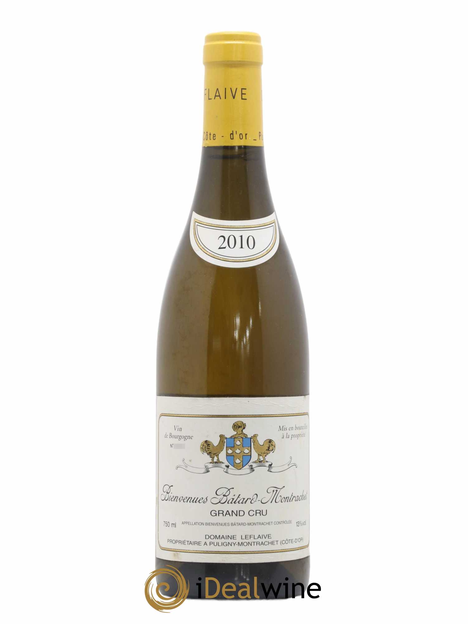 Bienvenues-Bâtard-Montrachet Grand Cru Leflaive (Domaine) 2010 - Lot de 1 bouteille - 0