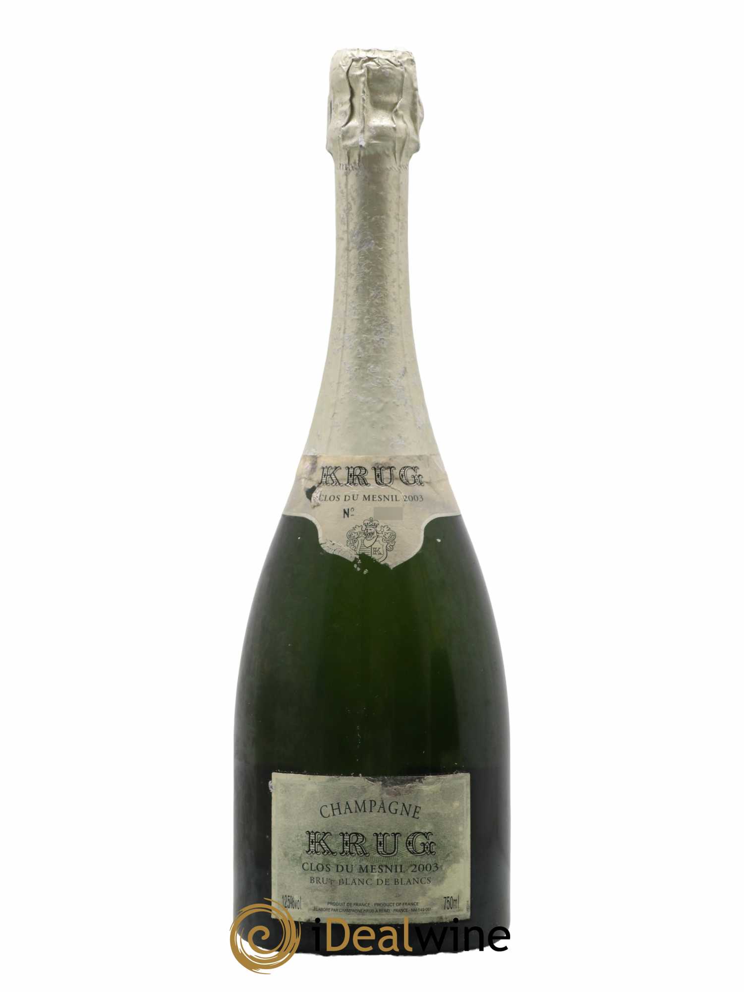 Clos du Mesnil Krug 2003 - Lot de 1 bouteille - 0