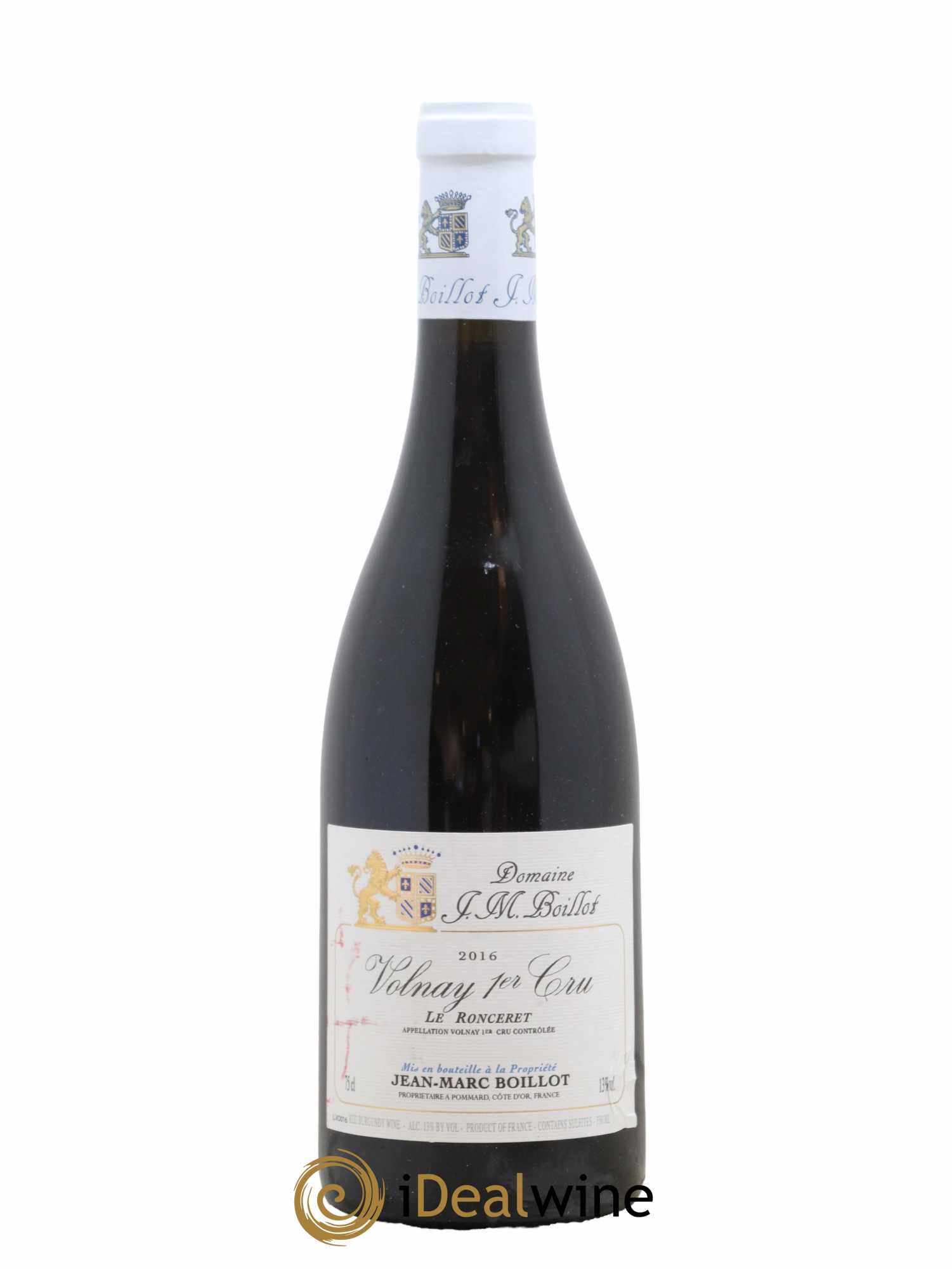 Volnay 1er Cru Le Ronceret Jean-Marc Boillot 2016 - Lot de 1 bouteille - 0