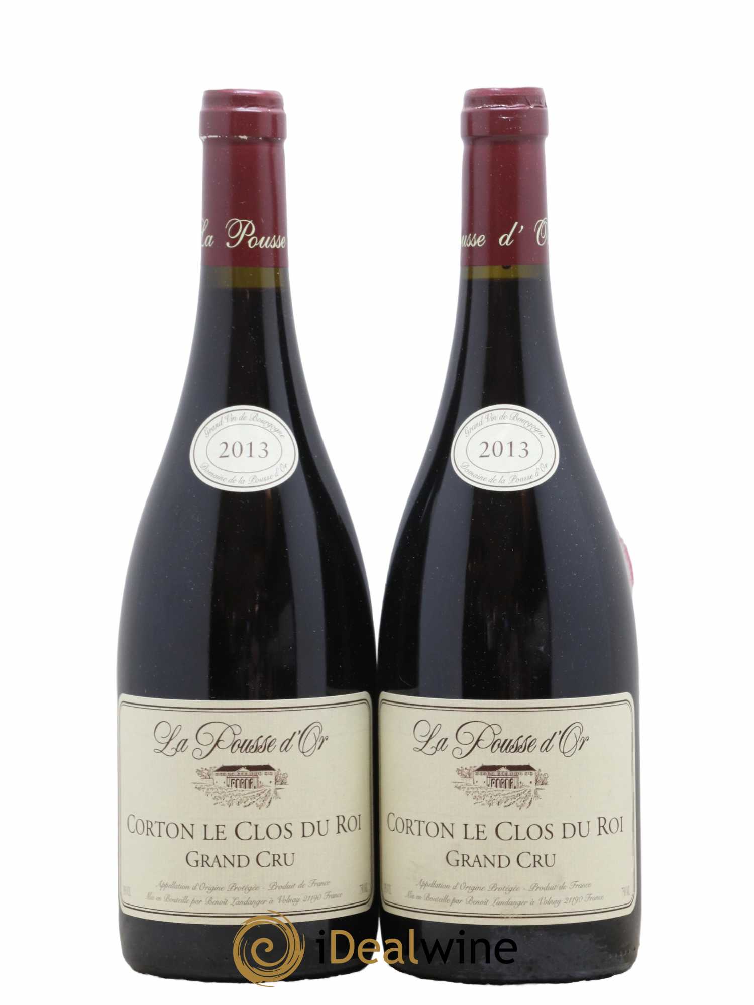 Corton Grand Cru Clos du Roi La Pousse d'Or (Domaine de) 2013 - Lot de 2 bouteilles - 0