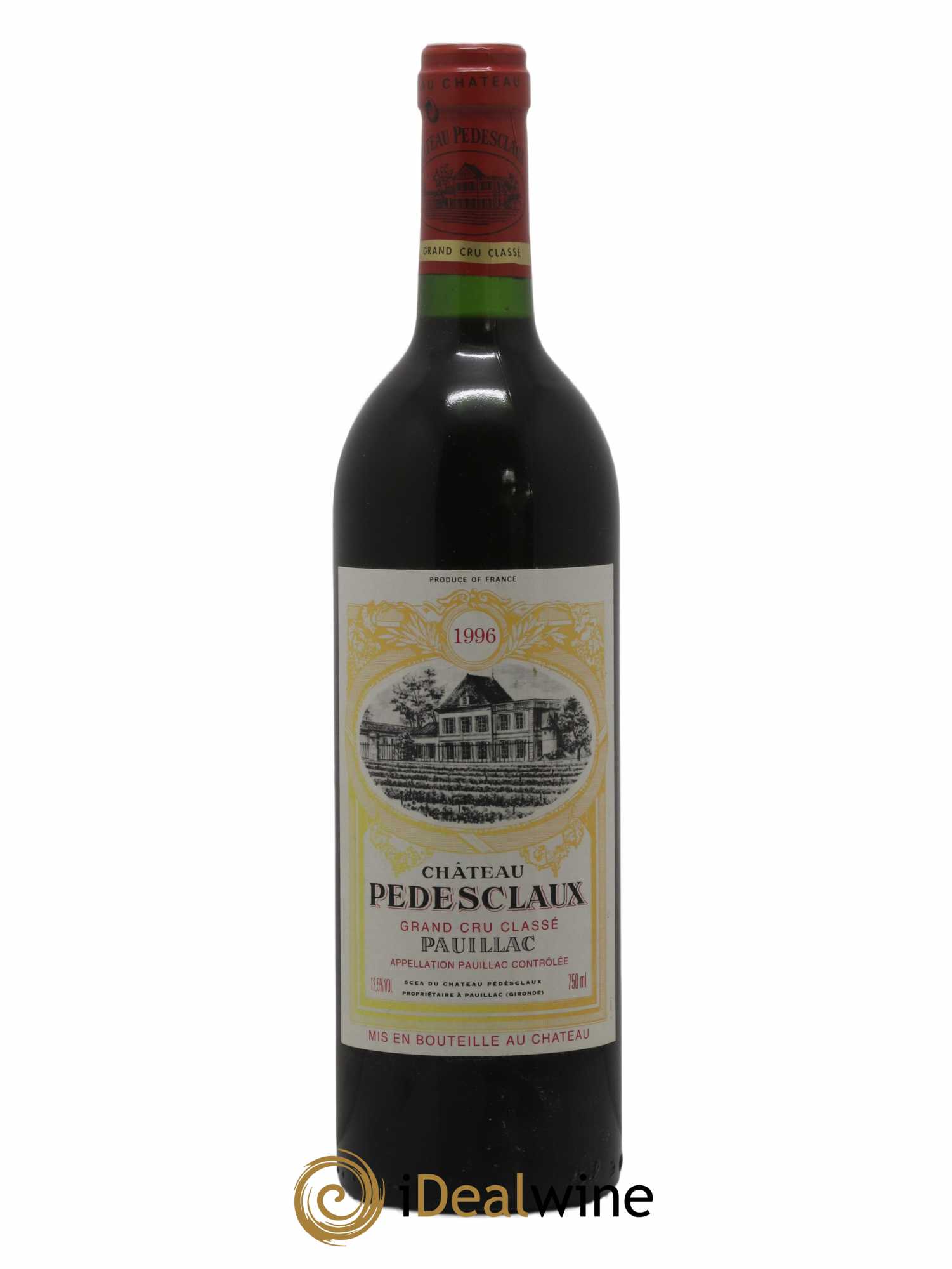 Château Pedesclaux 5ème Grand Cru Classé 1996 - Lot de 1 bouteille - 0