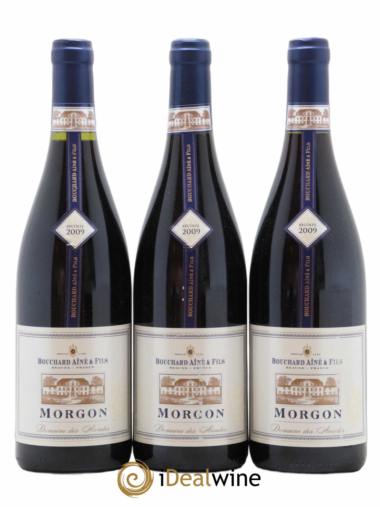 Morgon Domaine des Arcades Bouchard Aîné & Fils 2009 - Lot de 3 bouteilles - 0