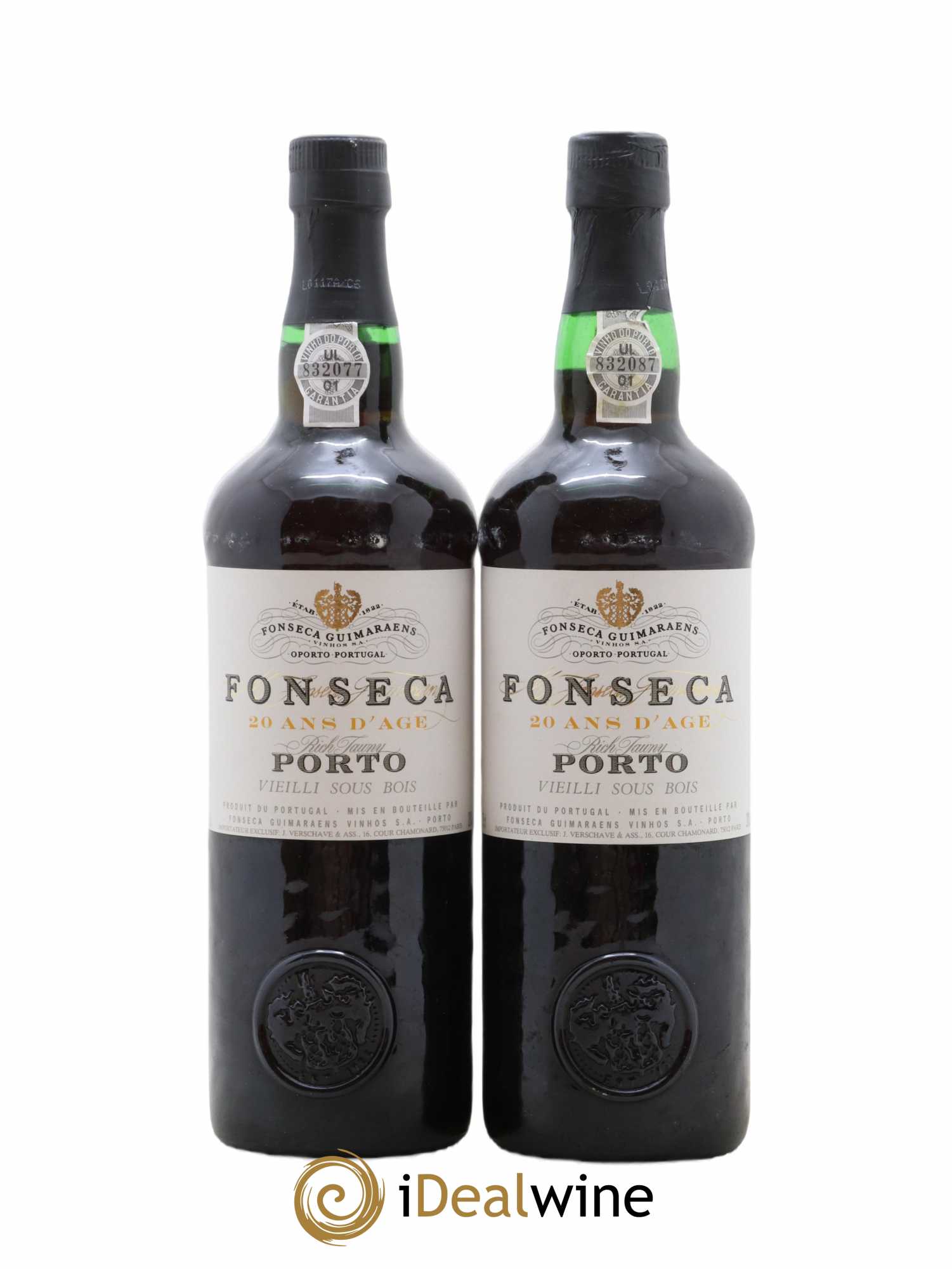 Porto 20 ans Fonseca - Posten von 2 Flaschen - 0