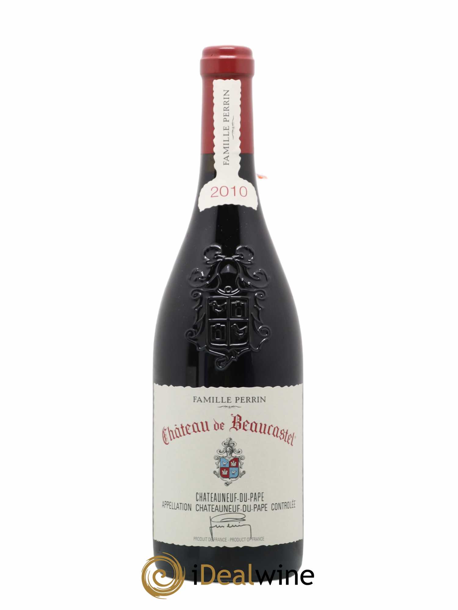 Châteauneuf-du-Pape Château de Beaucastel Famille Perrin 2010 - Lot de 1 bouteille - 0
