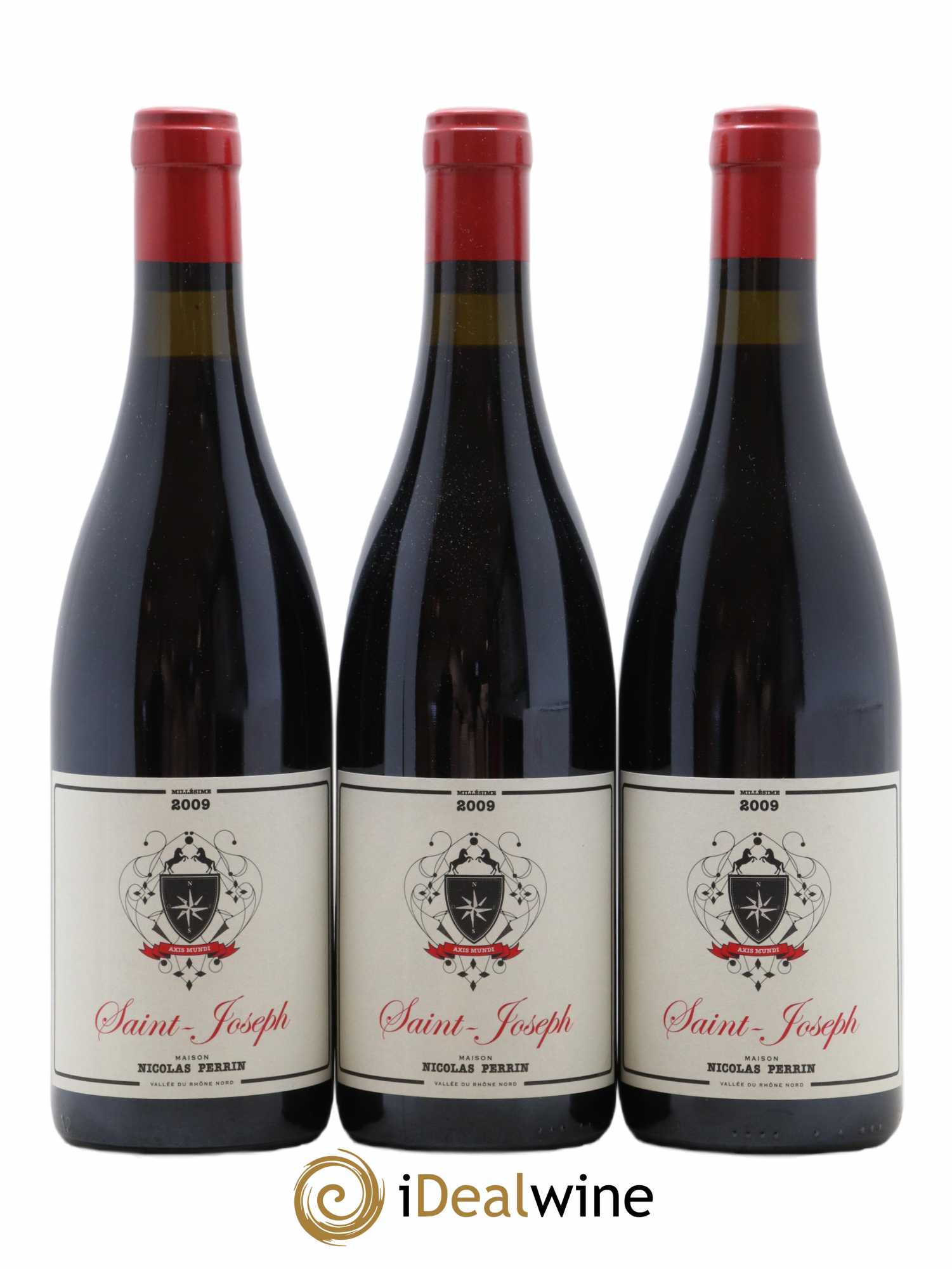 Saint-Joseph Nicolas Perrin 2009 - Lot de 3 bouteilles - 0