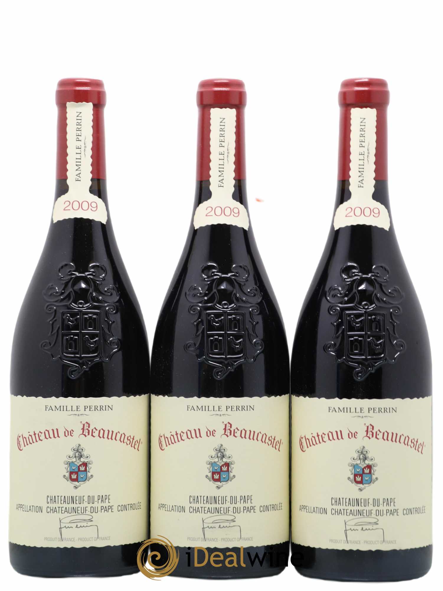 Châteauneuf-du-Pape Château de Beaucastel Famille Perrin 2009 - Lot de 6 bouteilles - 2