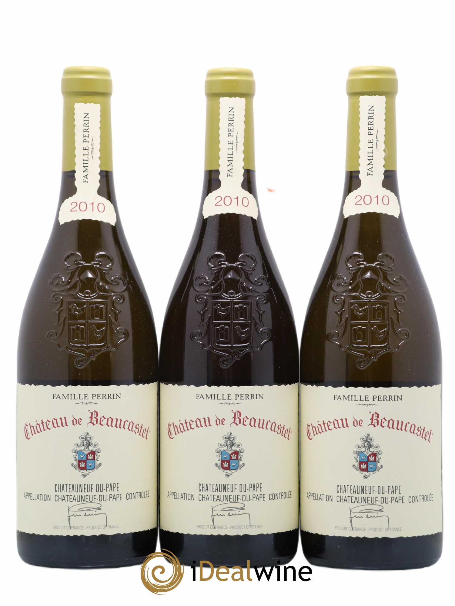 Châteauneuf-du-Pape Château de Beaucastel Famille Perrin 2010 - Lot de 6 bouteilles - 2
