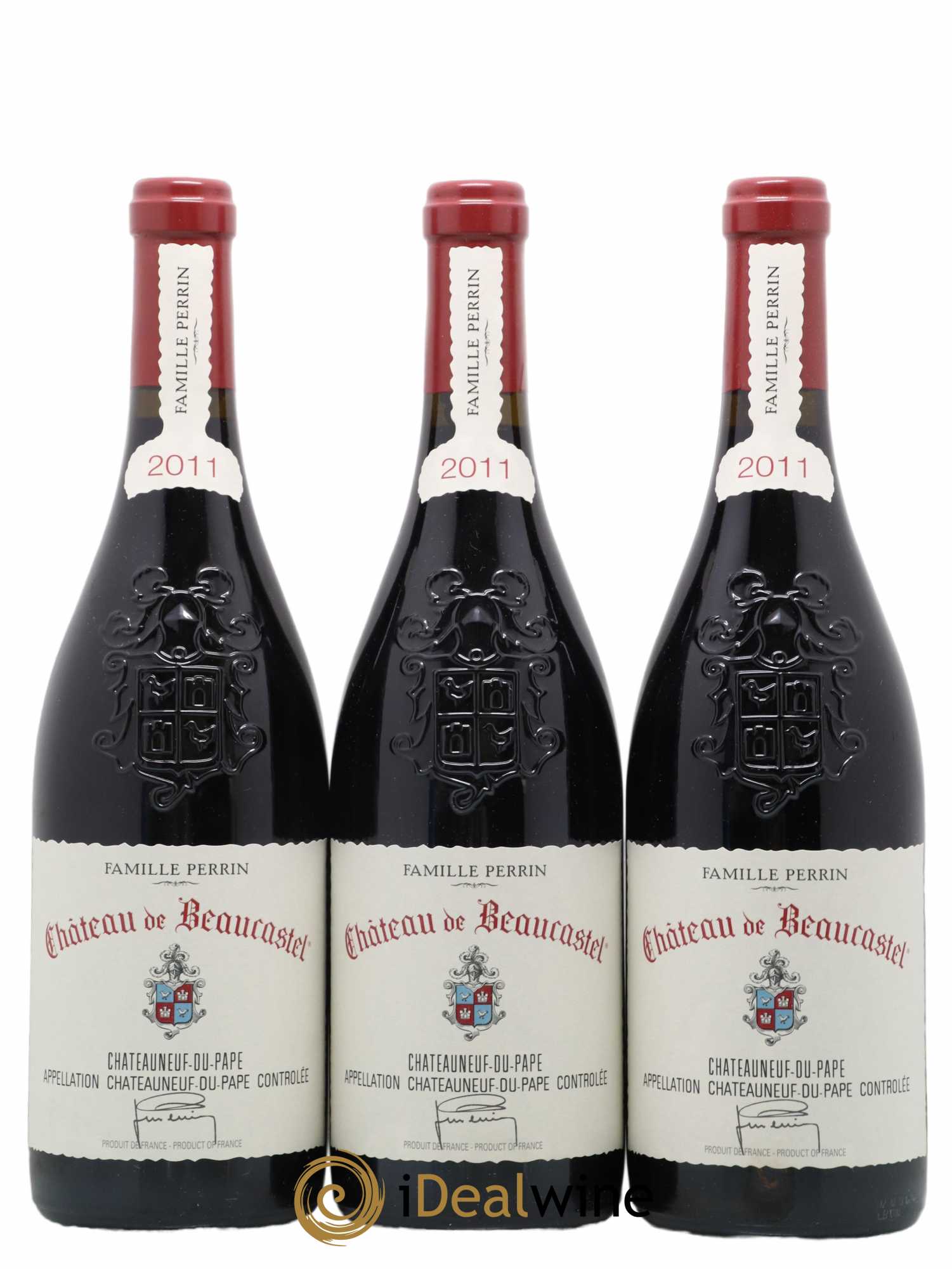 Châteauneuf-du-Pape Château de Beaucastel Famille Perrin 2011 - Lot of 6 bottles - 2