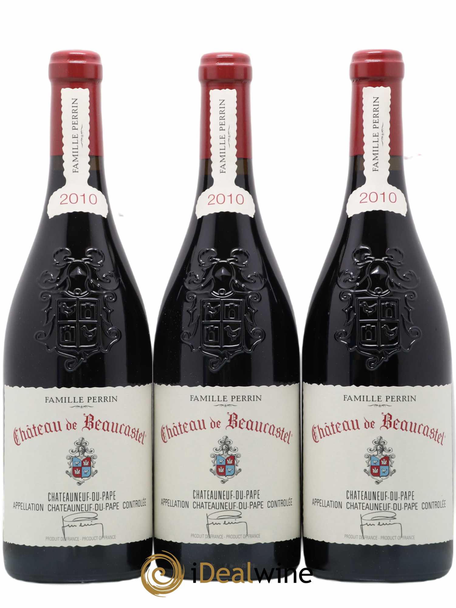 Châteauneuf-du-Pape Château de Beaucastel Famille Perrin 2010 - Lot de 6 bouteilles - 2