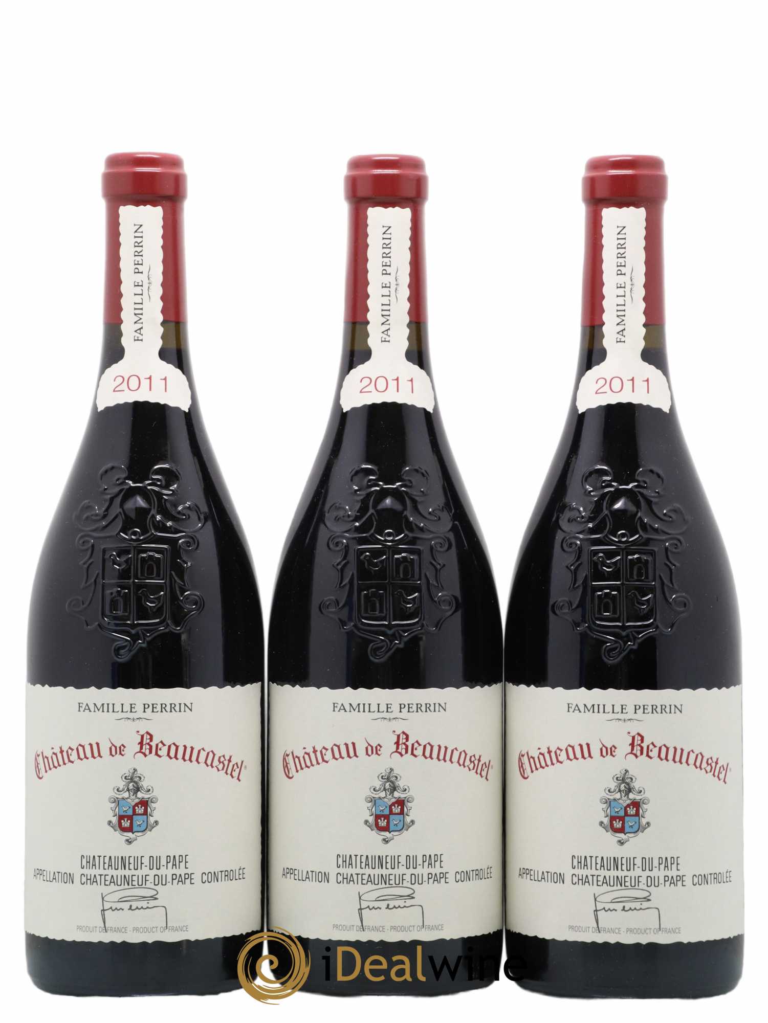 Châteauneuf-du-Pape Château de Beaucastel Famille Perrin 2011 - Lot de 6 bouteilles - 1