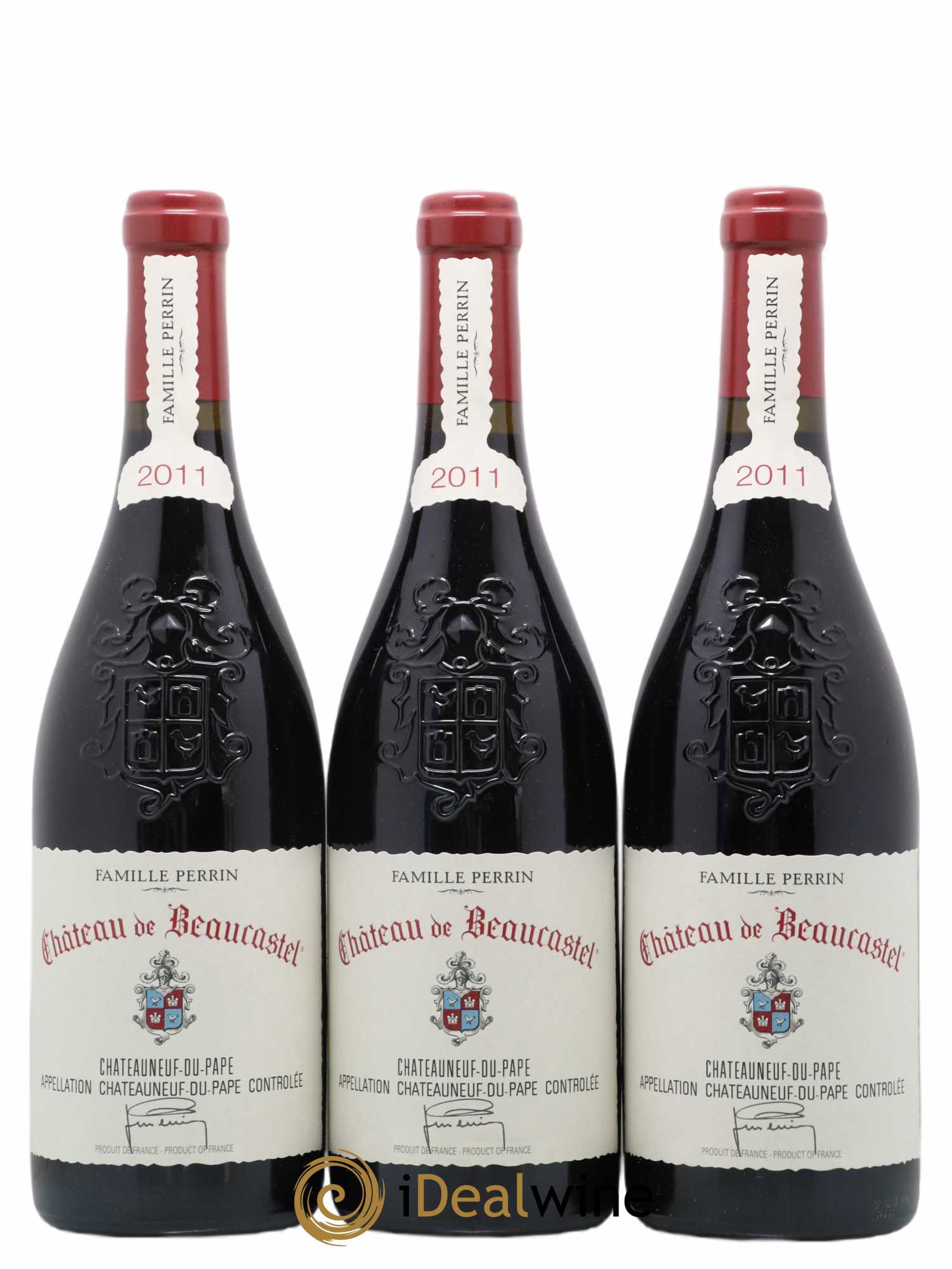 Châteauneuf-du-Pape Château de Beaucastel Famille Perrin 2011 - Lot de 6 bouteilles - 2