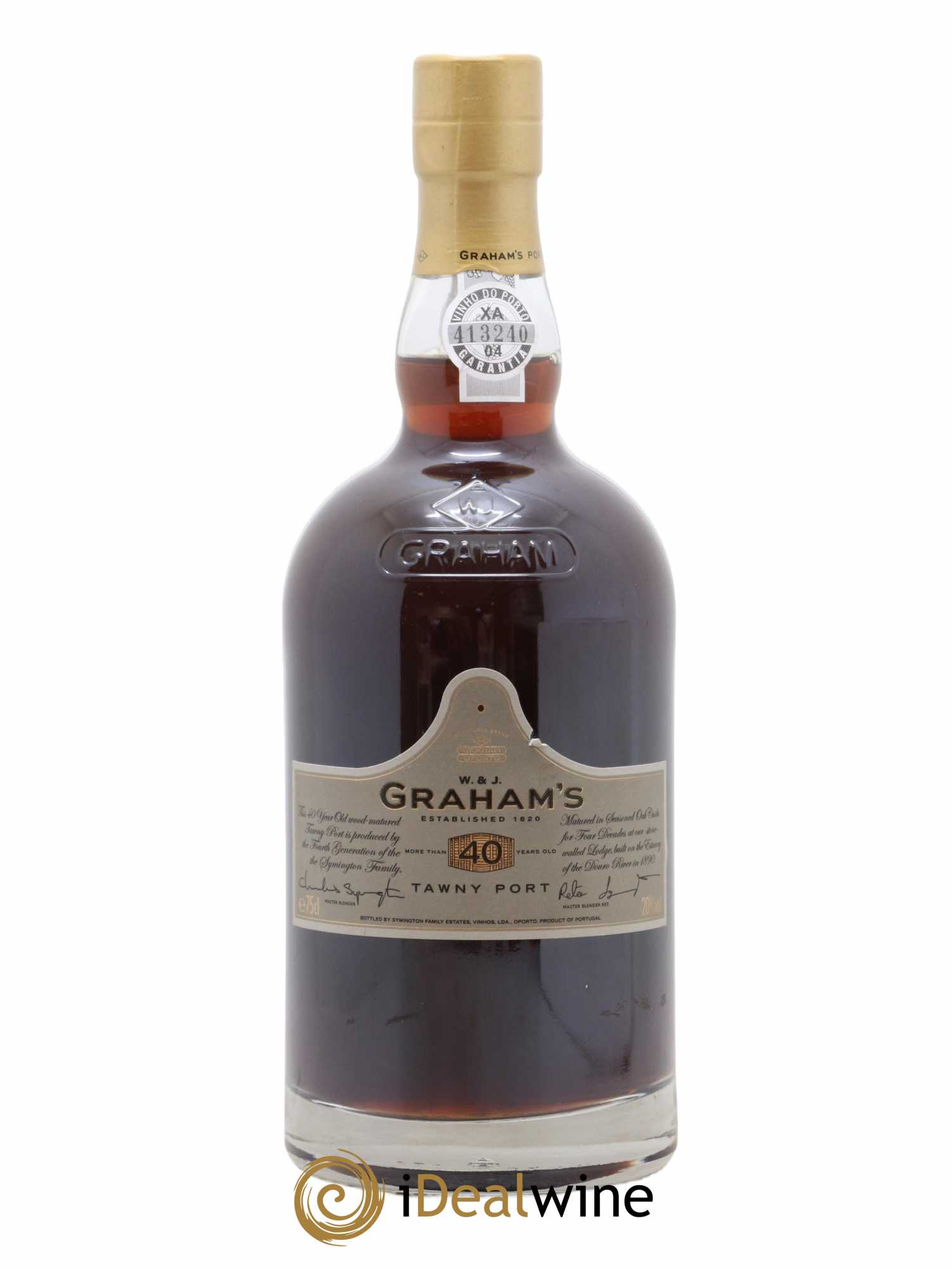 Porto W&J Graham' Vintage Tawny 40 years Old - Lot de 1 bouteille - 1