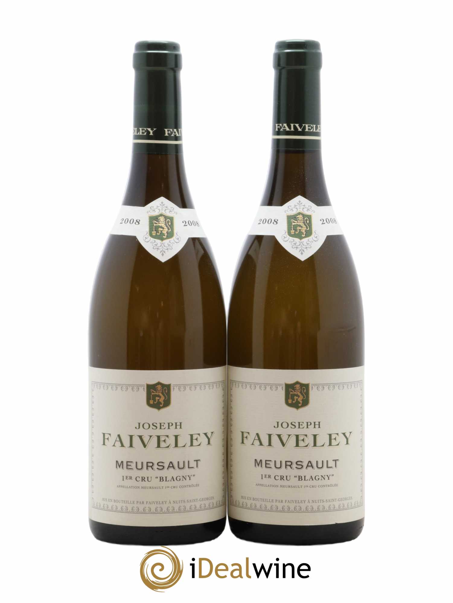 Meursault 1er Cru Blagny Joseph Faiveley 2008 - Posten von 2 Flaschen - 0