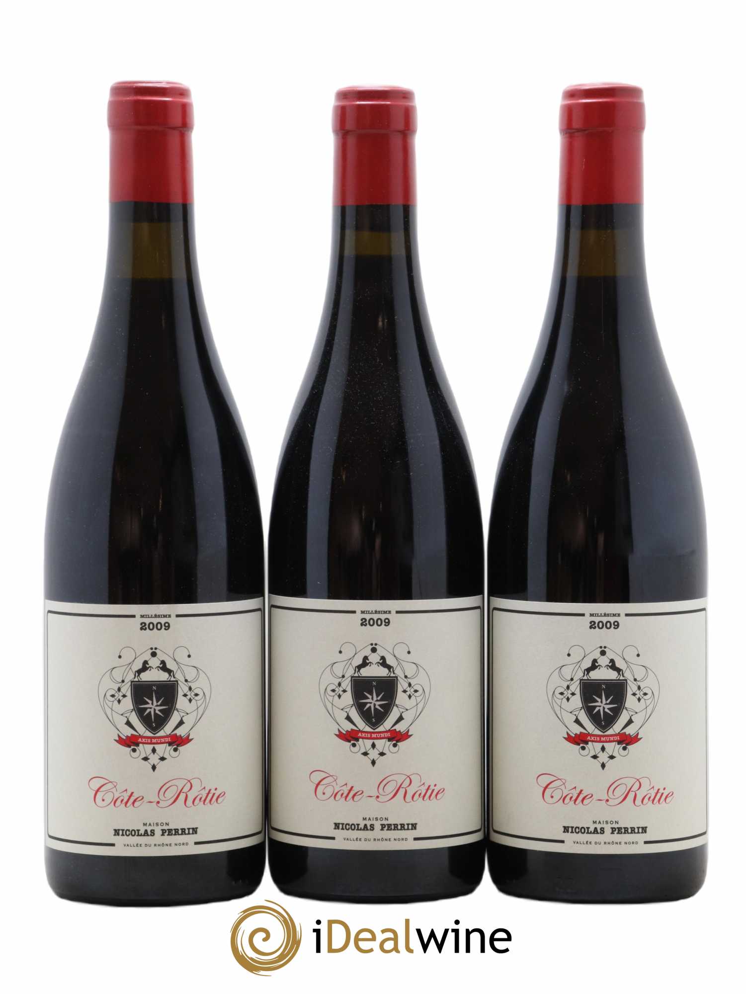 Côte-Rôtie Nicolas Perrin 2009 - Lot de 3 bouteilles - 0