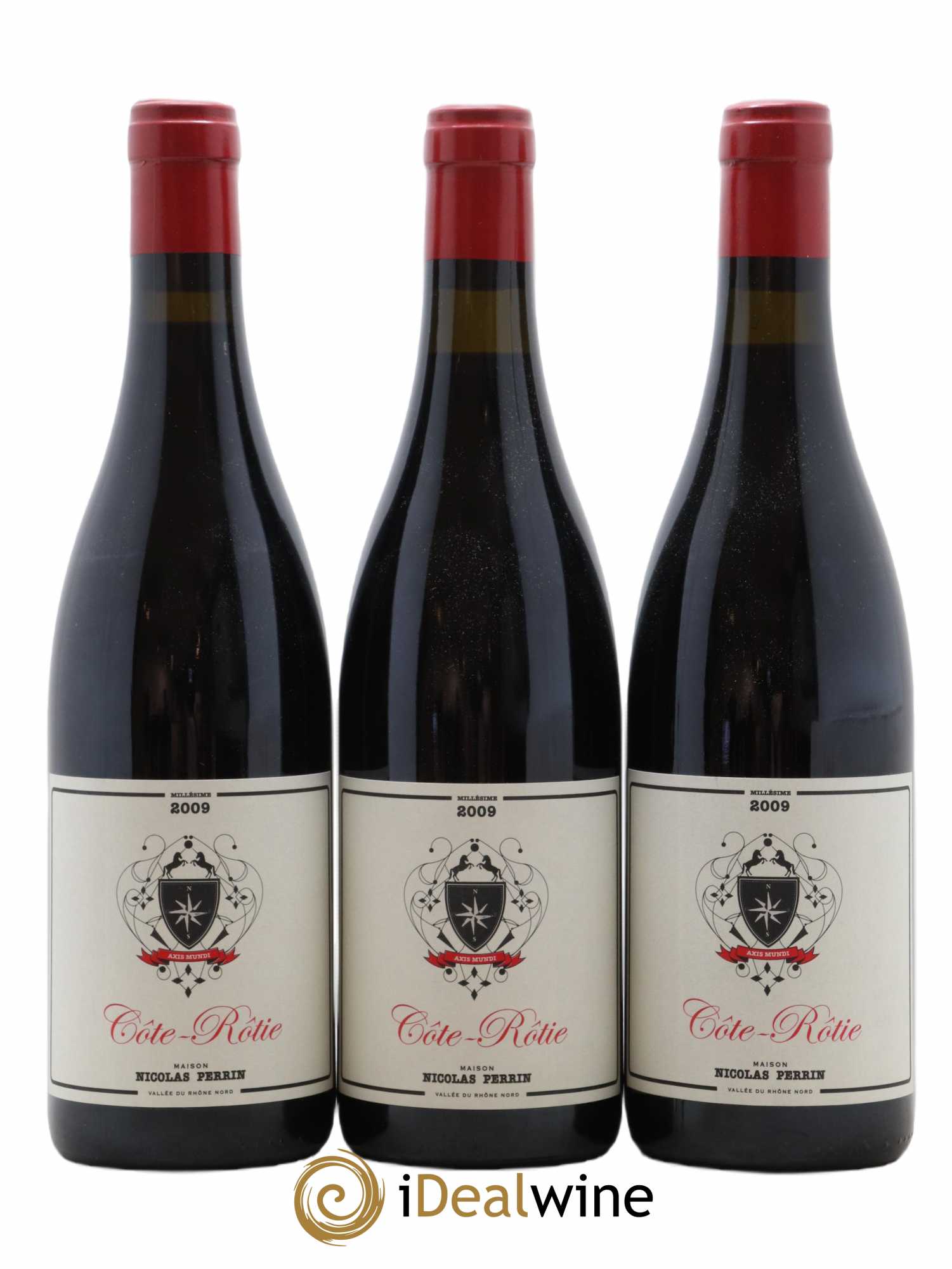 Côte-Rôtie Nicolas Perrin 2009 - Lot de 3 bouteilles - 0
