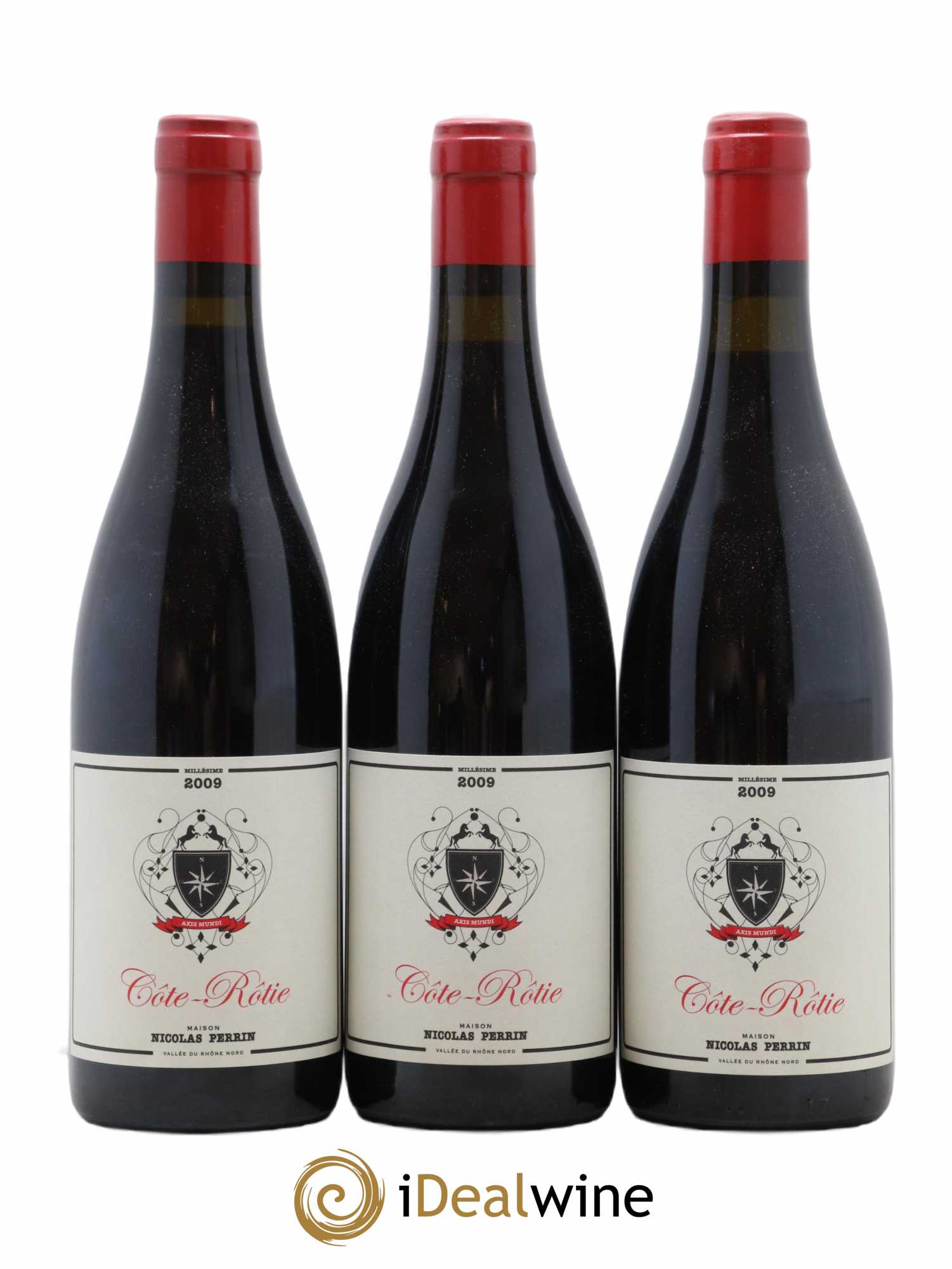 Côte-Rôtie Nicolas Perrin 2009 - Lot de 3 bouteilles - 0