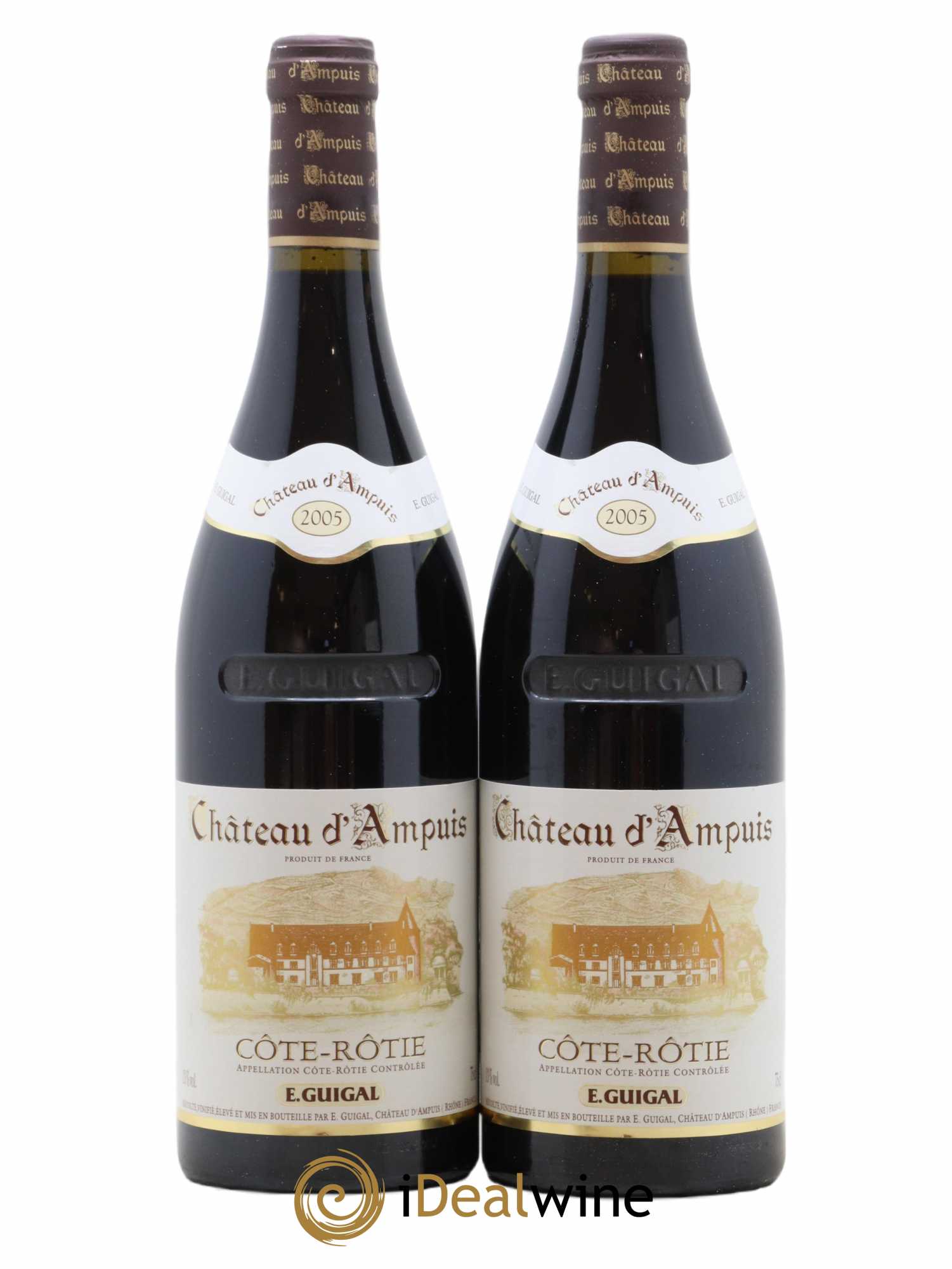 Côte-Rôtie Château d'Ampuis Guigal 2005 - Lot de 2 bouteilles - 0
