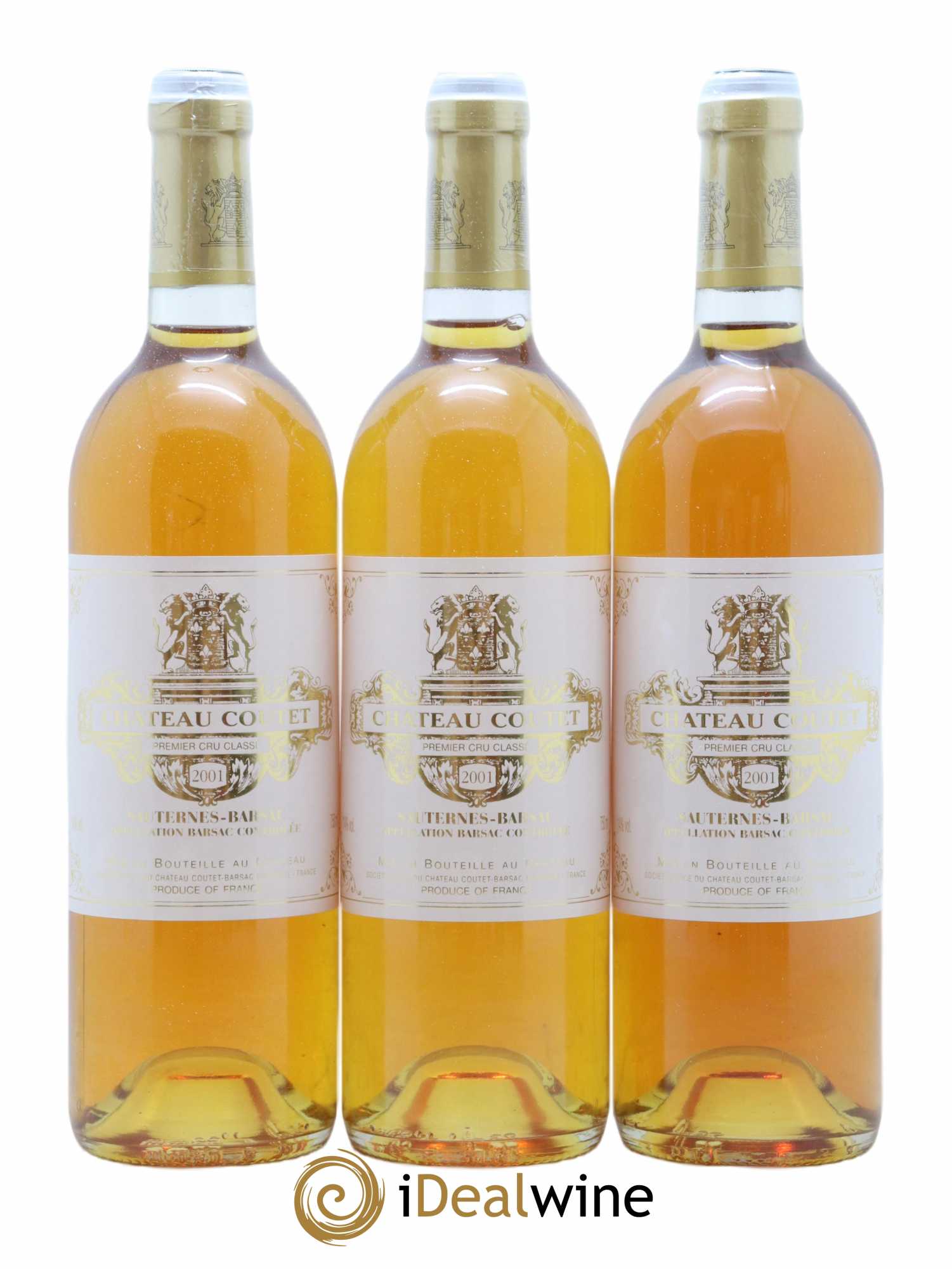 Château Coutet 1er Grand Cru Classé 2001 - Lotto di 12 bottiglie - 1