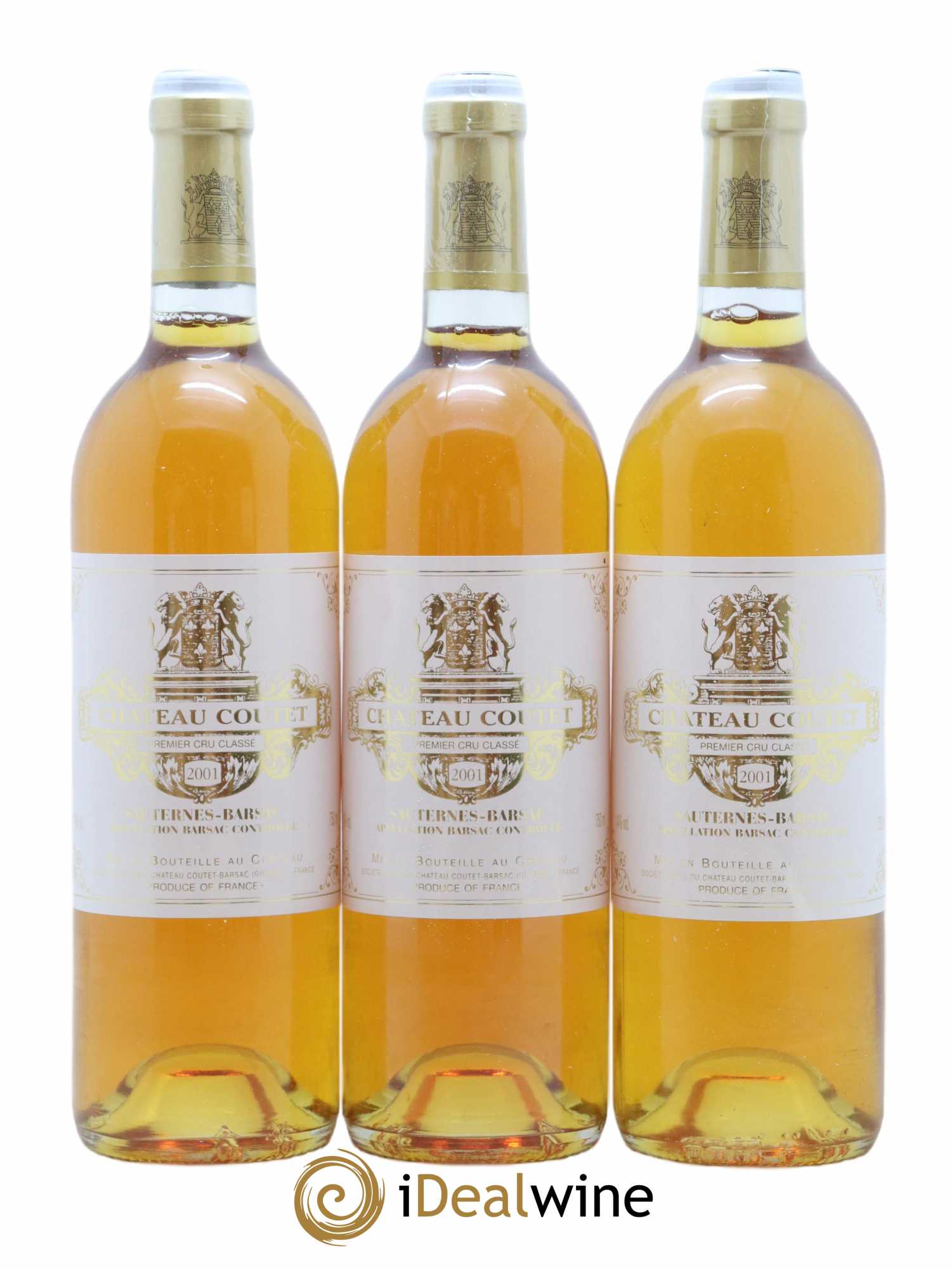 Château Coutet 1er Grand Cru Classé 2001 - Lotto di 12 bottiglie - 2
