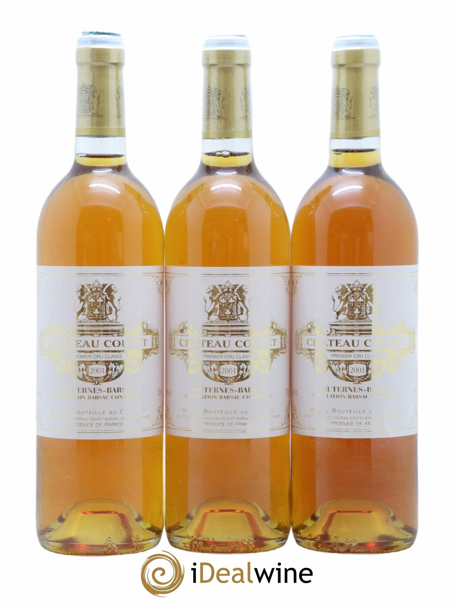 Château Coutet 1er Grand Cru Classé 2001 - Lotto di 12 bottiglie - 4