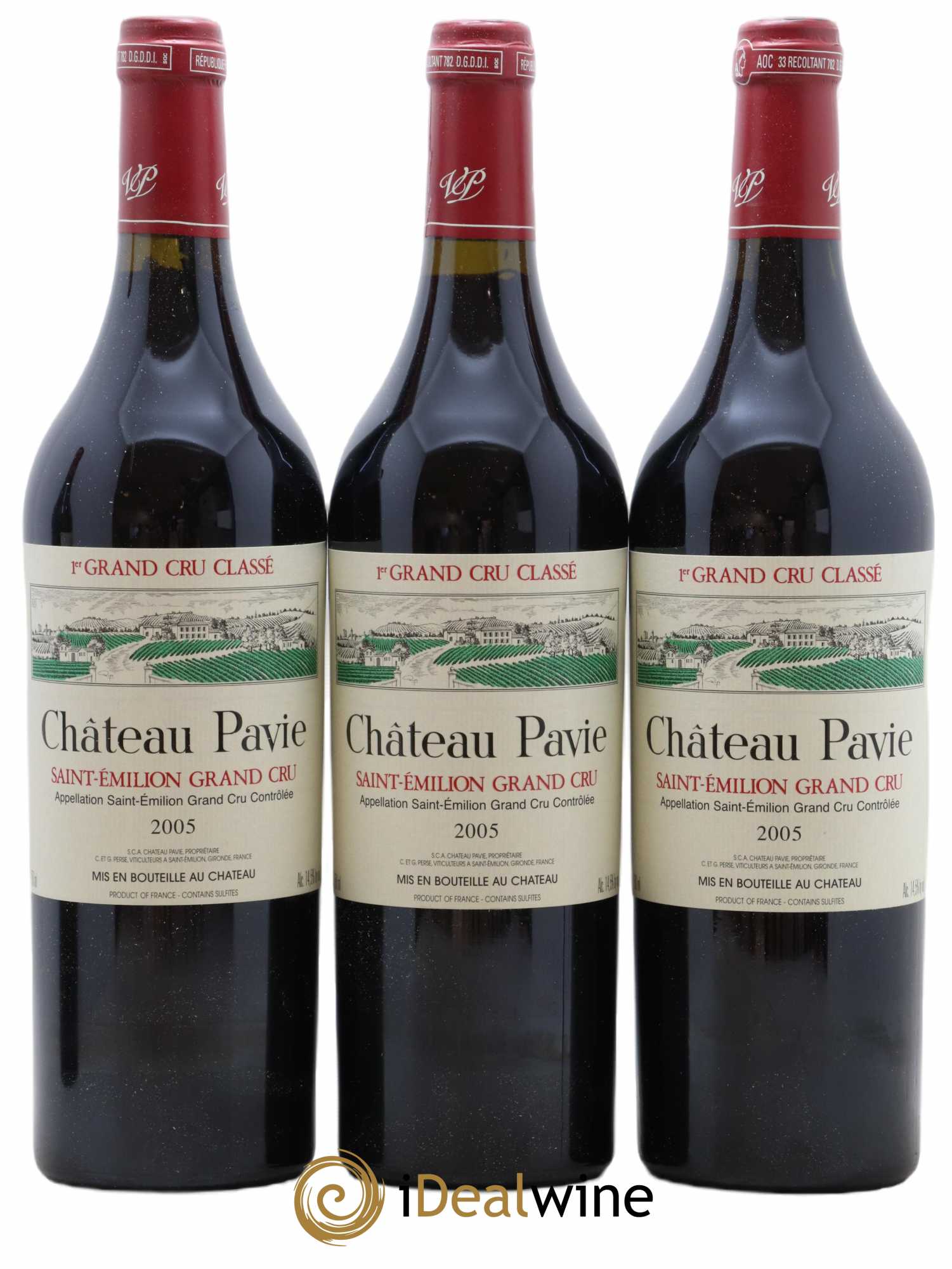 Château Pavie 1er Grand Cru Classé A 2005 - Lot de 12 bouteilles - 3
