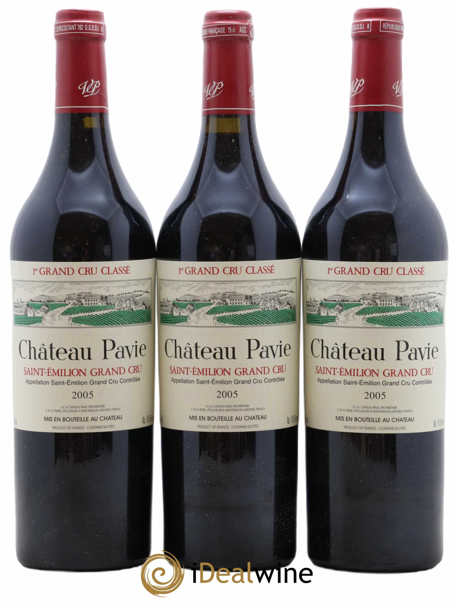 Château Pavie 1er Grand Cru Classé A 2005 - Lot de 12 bouteilles - 4