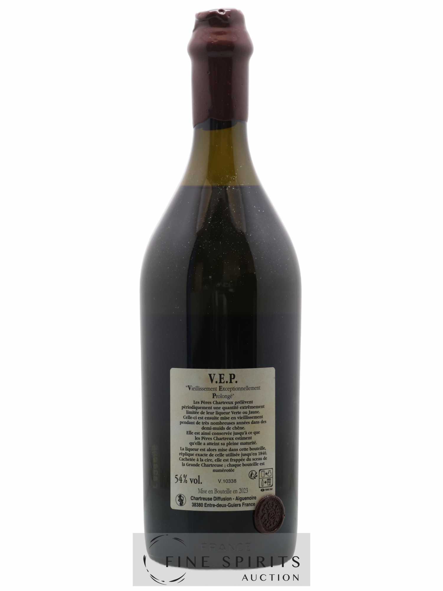 Chartreuse Of. Verte V.E.P. Mise 2023 - Lot de 1 bouteille - 2