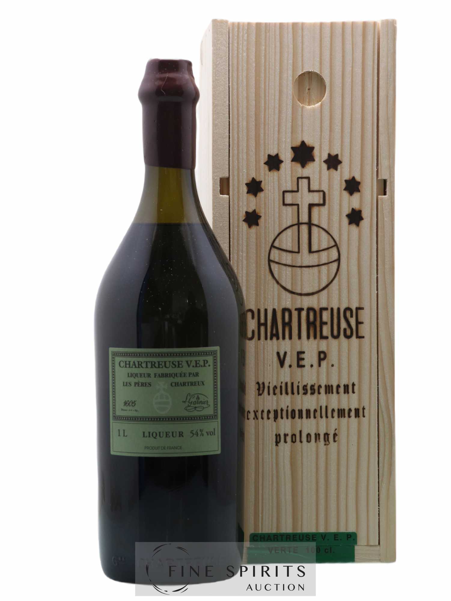 Chartreuse Of. Verte V.E.P. Mise 2023 - Lot de 1 bouteille - 0