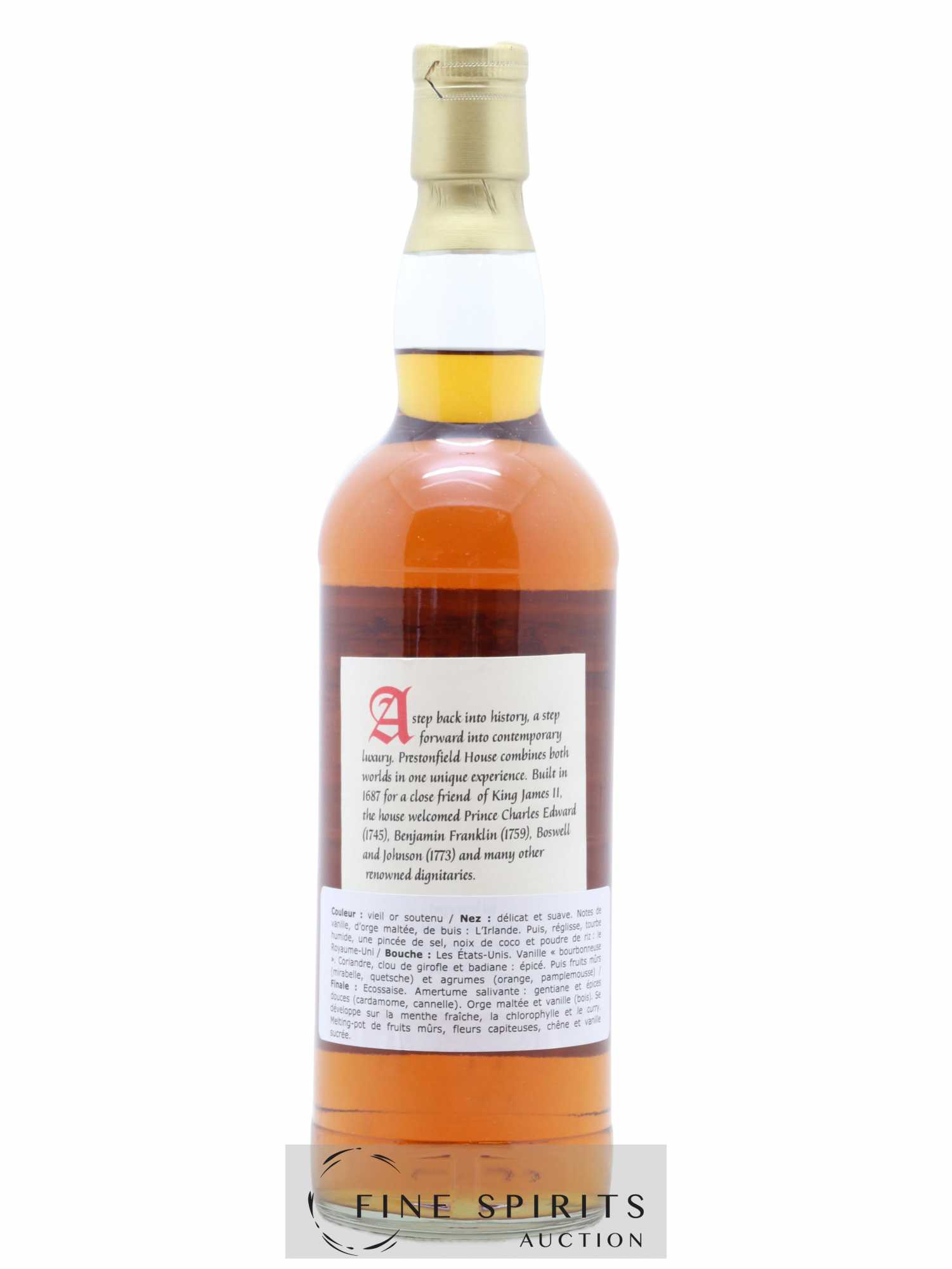 Ben Nevis 34 years 1975 Signatory Vintage The Prestonfield Cask n°7439 - One of 146 - Lot de 1 bouteille - 2