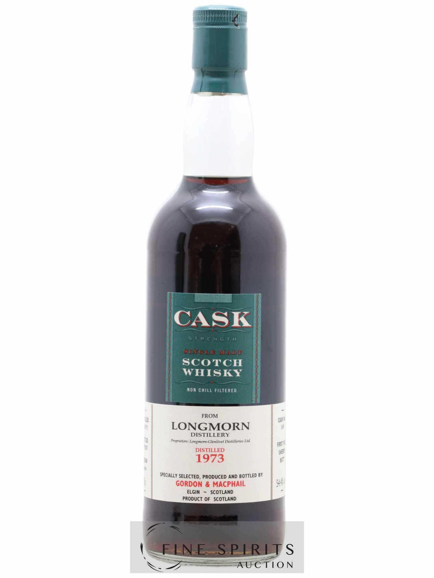 Longmorn 1973 Gordon & MacPhail Cask n°3649 - bottled 2007 Cask Serie - Lot de 1 bouteille - 1