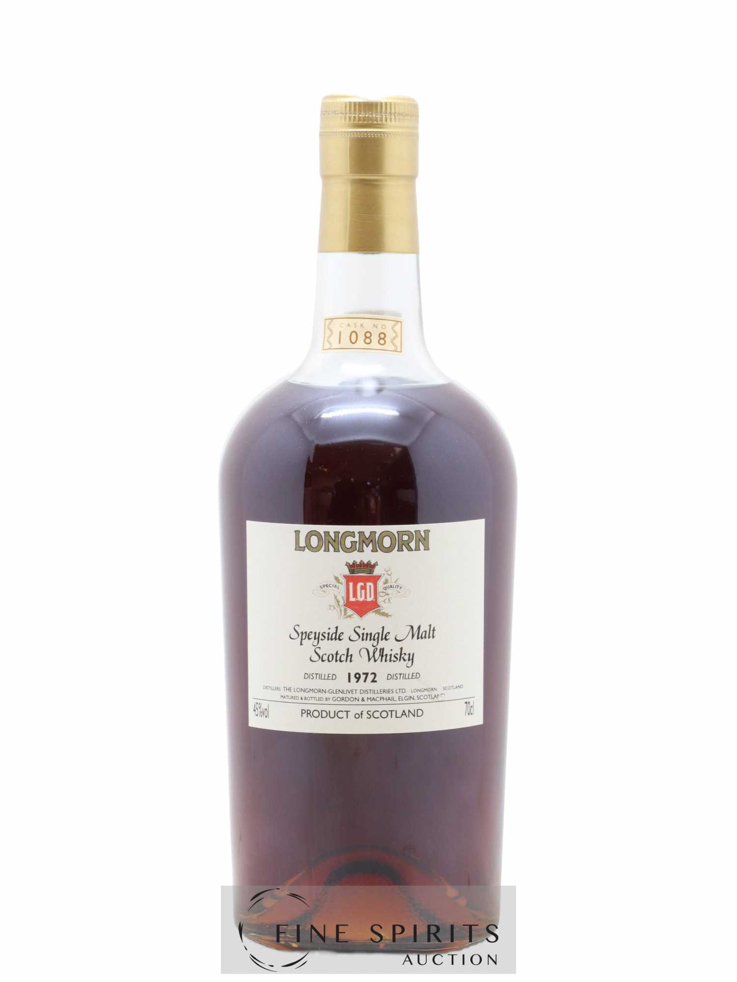Longmorn 1972 Gordon & MacPhail Cask n°1088 - bottled 2006 - Lot de 1 bouteille - 1