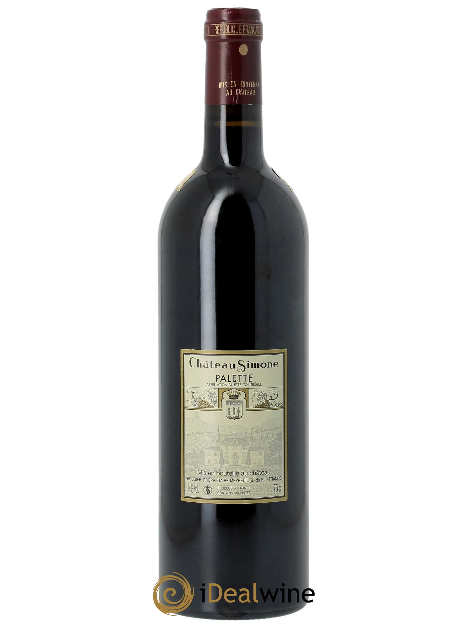 Palette Château Simone Famille Rougier  2020 - Lot de 1 bouteille - 1