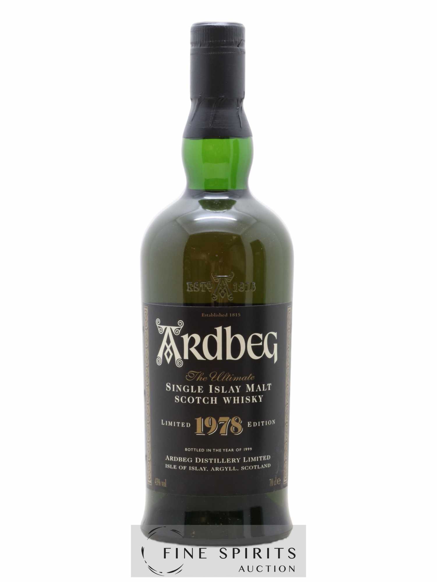 Ardbeg 1978 Of. Limited Edition - bottled 1999 The Ultimate - Lot de 1 bouteille - 1