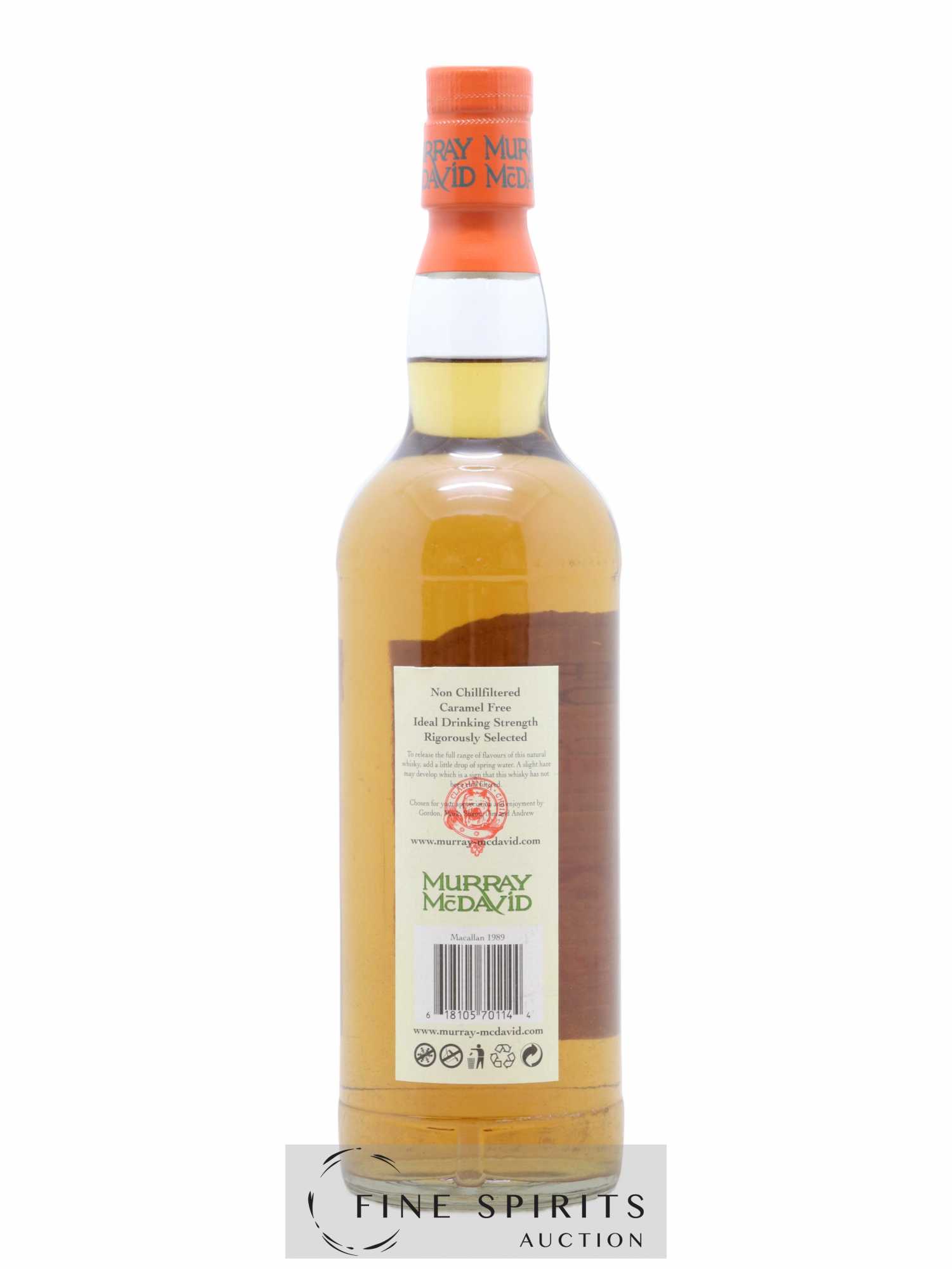 Macallan (The) 1989 Murray Mc David Maverick Cask Ref W0410 - bottled 2004 - Lot of 1 bottle - 2