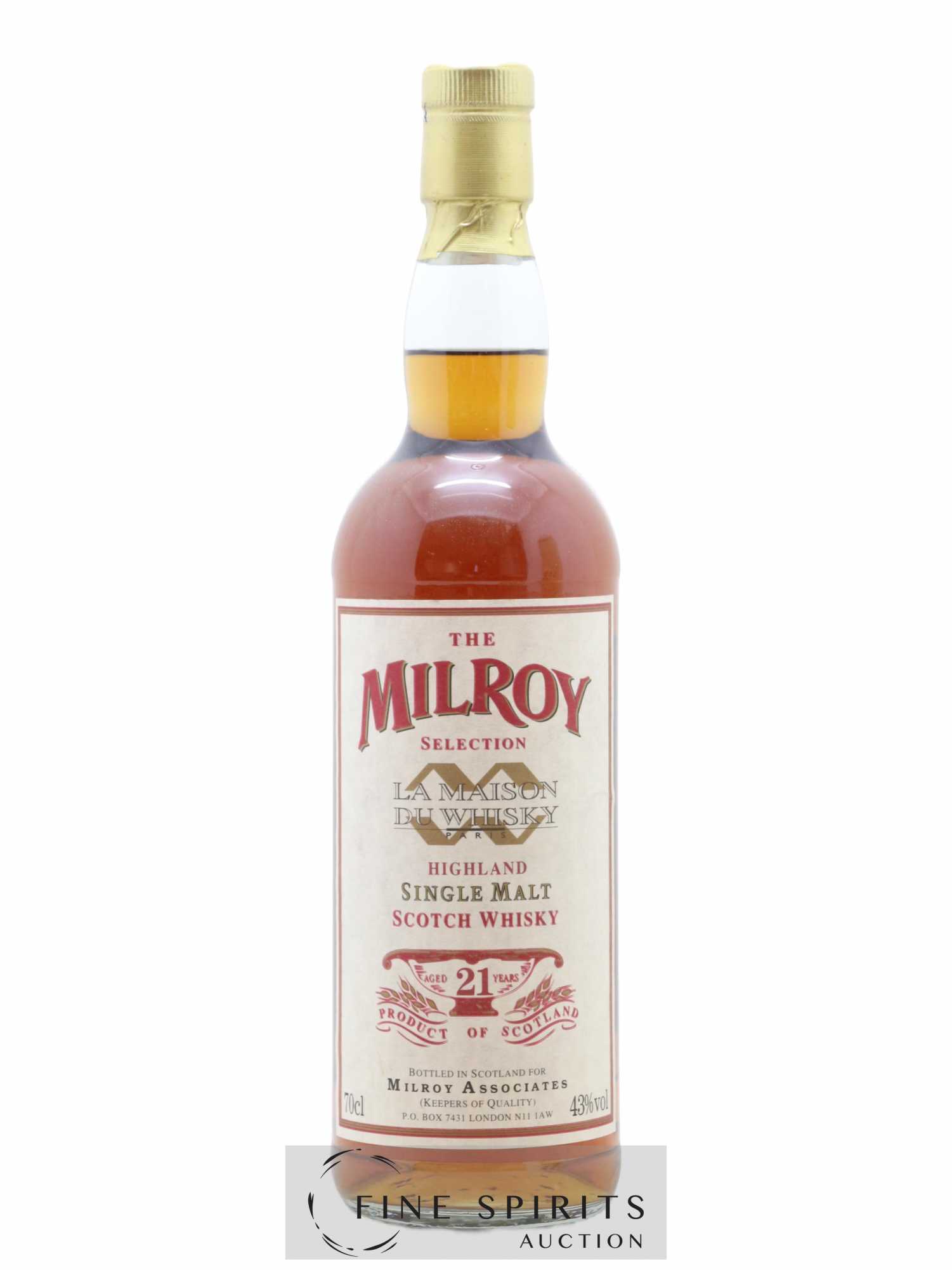 The Milroy Selection 21 years Of. LMDW - Lot de 1 bouteille - 1
