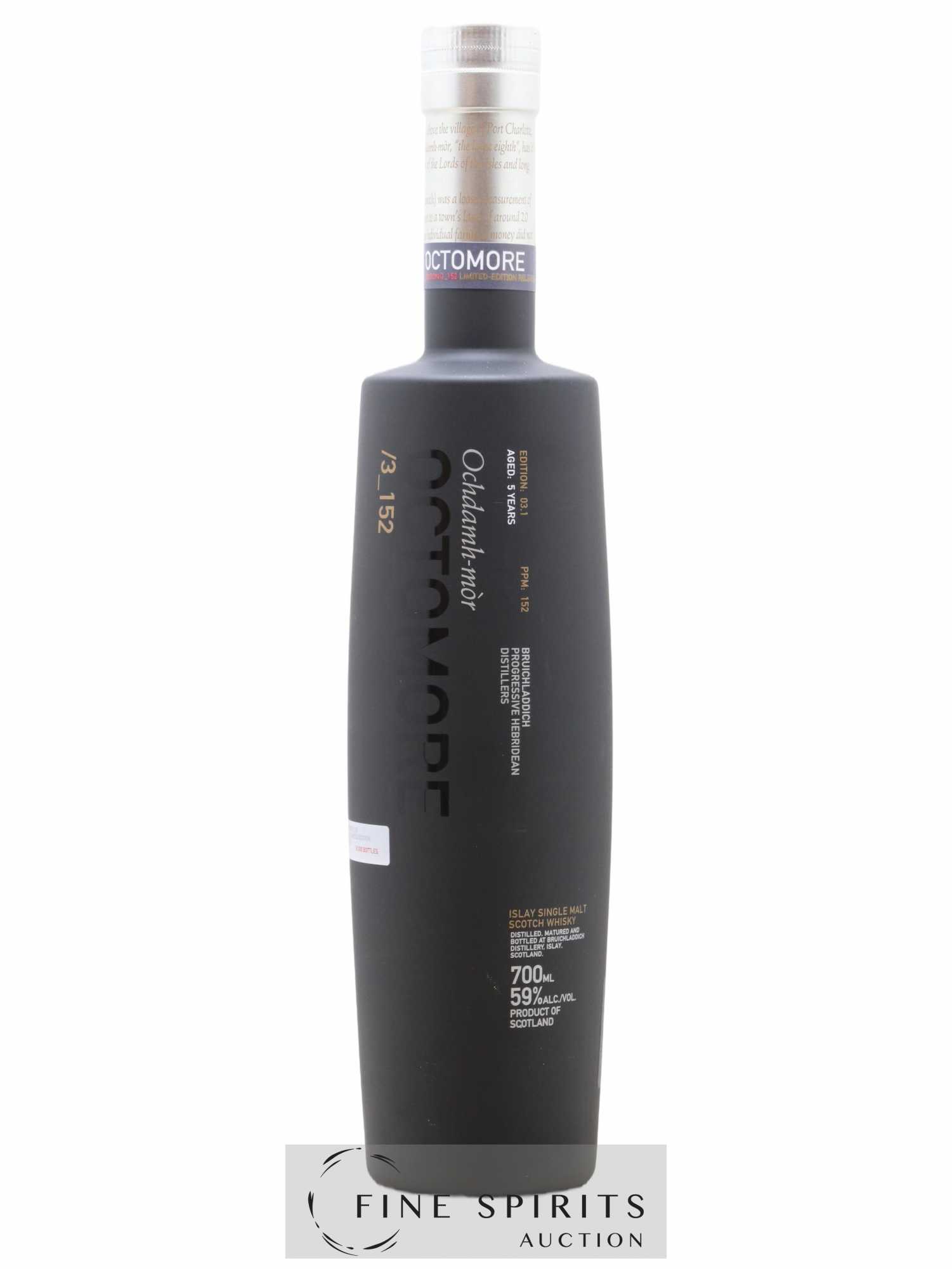 Octomore 5 years Of. Edition 03.1 One of 18000 - Lot de 1 bouteille - 1