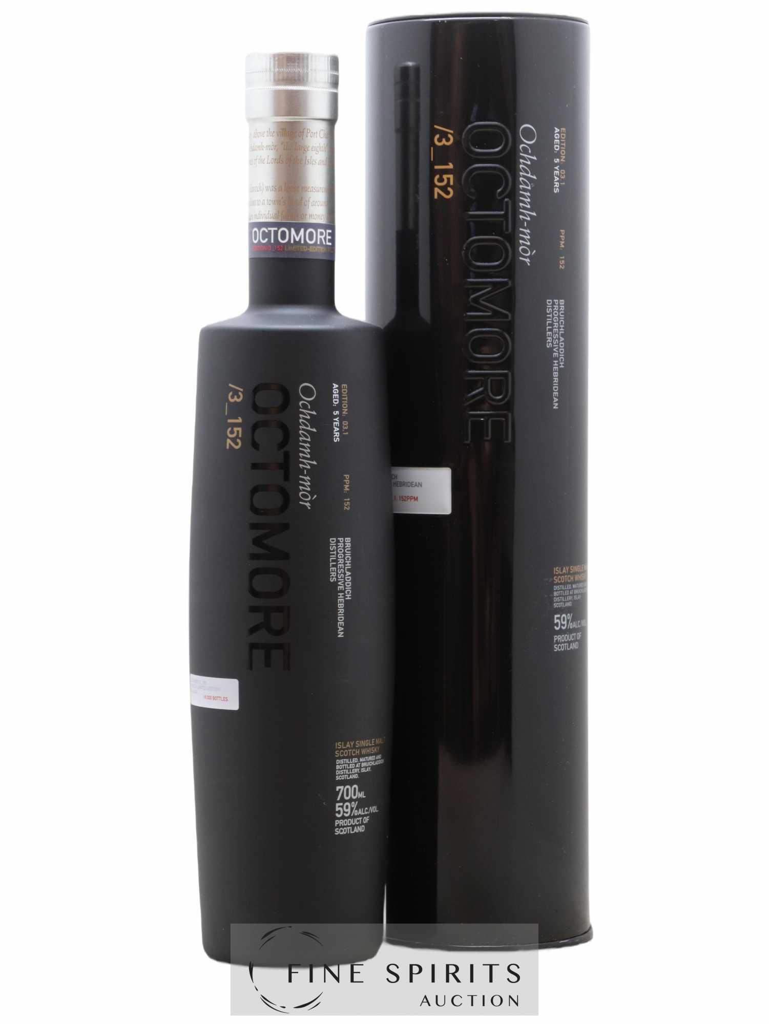 Octomore 5 years Of. Edition 03.1 One of 18000 - Lot de 1 bouteille - 0