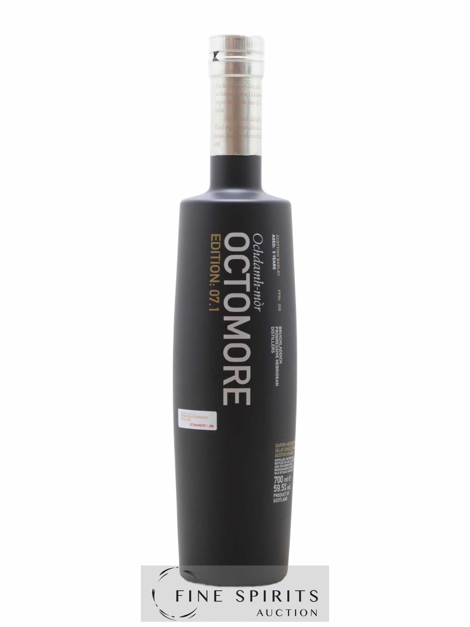 Octomore 5 years Of. Edition 07.1 Super-Heavily Peated Limited Edition - Lot de 1 bouteille - 1