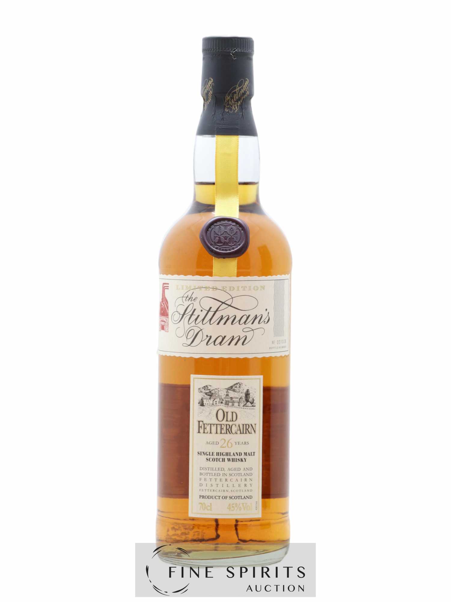Old Fettercairn 26 years Of. The Stillman's Dram Limited Edition - Lot de 1 bouteille - 1