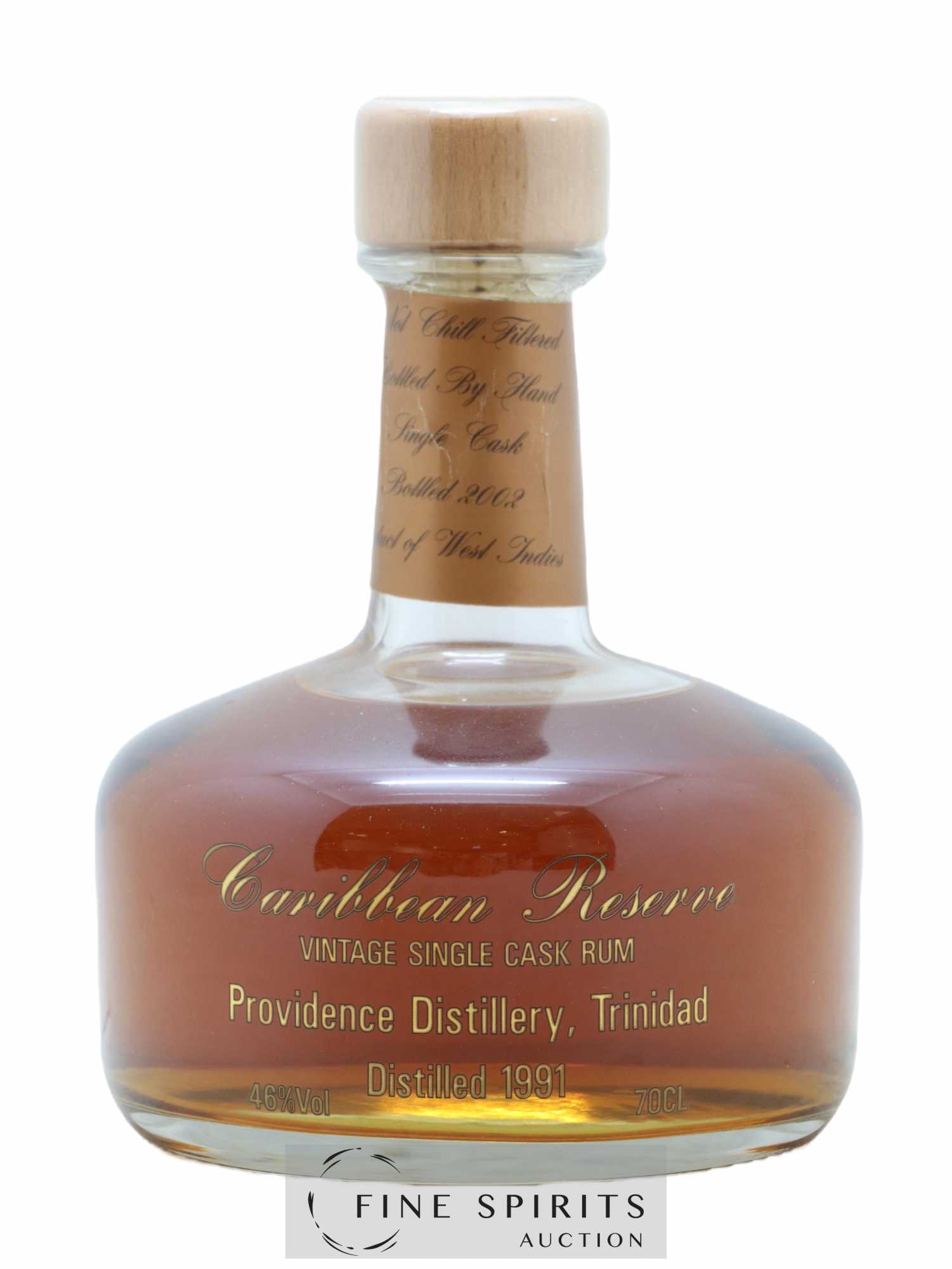 Providence 1991 Liquid Gold Caribbean Reserve Single Cask - bottled 2002 - Lot de 1 bouteille - 0