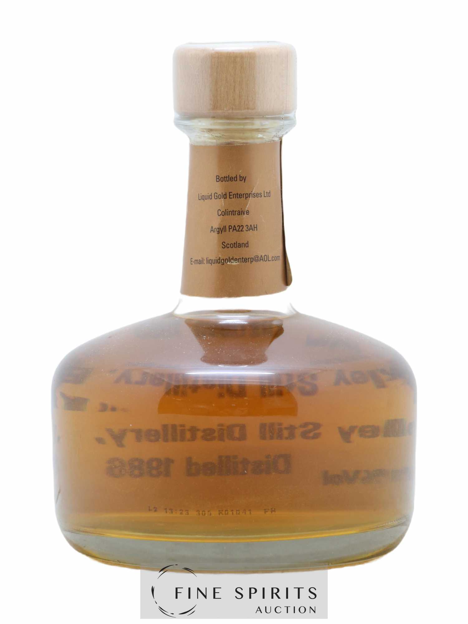 Rockley Still 1986 Liquid Gold Caribbean Reserve Single Cask - bottled 2002 - Lot de 1 bouteille - 1