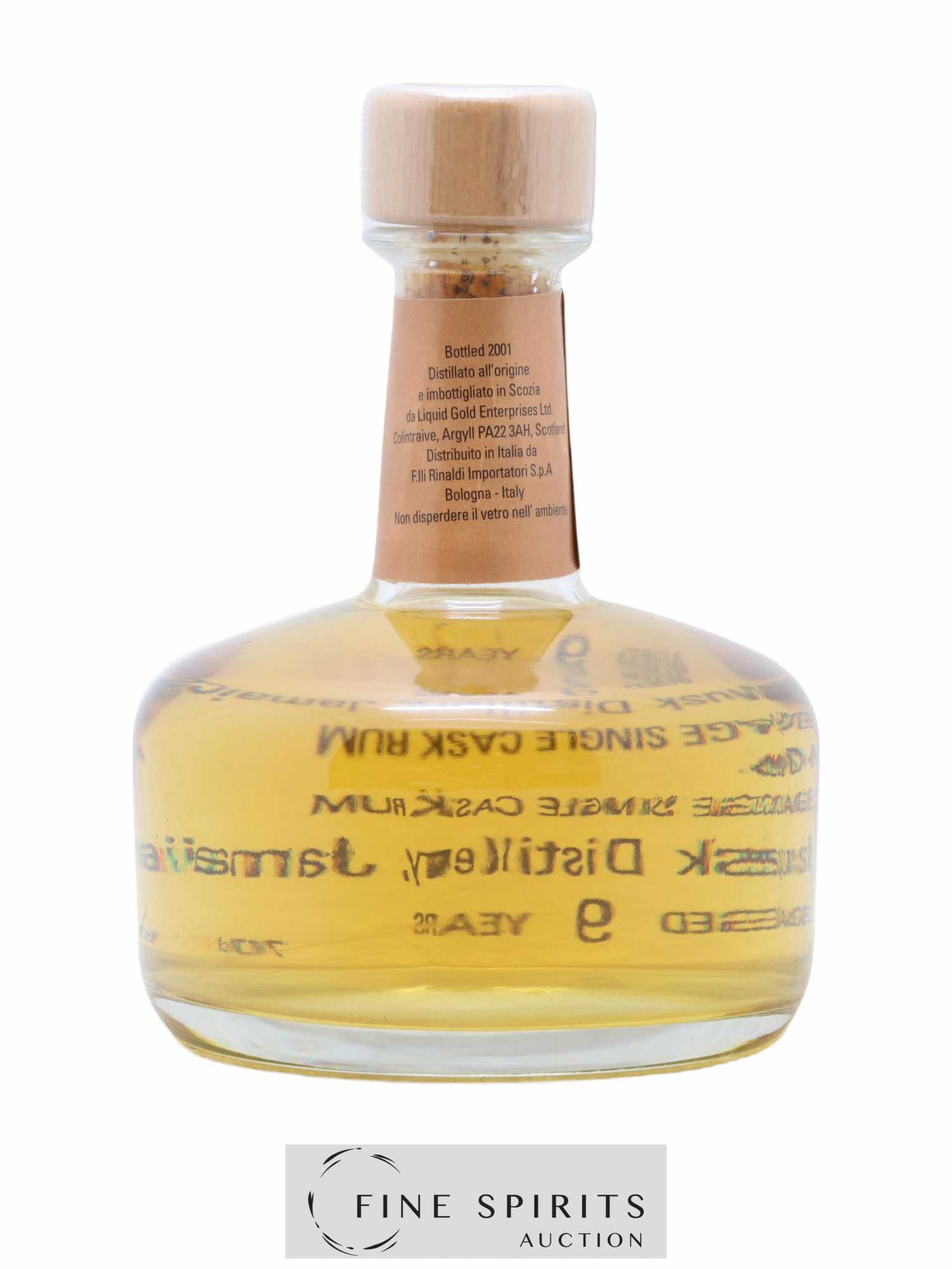Monny Musk 9 years Liquid Gold Caribbean Reserve Single Cask - bottled 2001 - Lot de 1 bouteille - 1