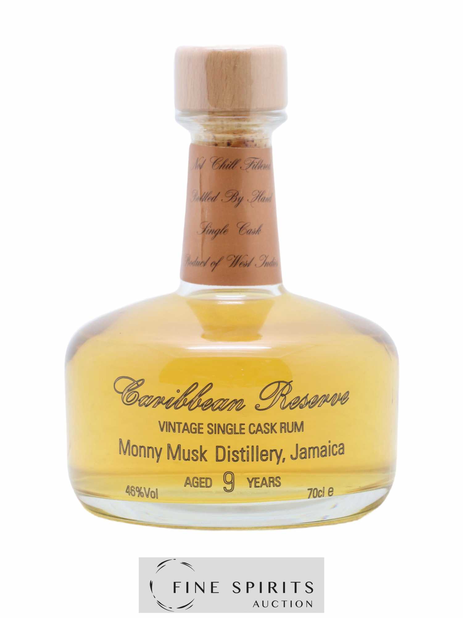 Monny Musk 9 years Liquid Gold Caribbean Reserve Single Cask - bottled 2001 - Lot de 1 bouteille - 0