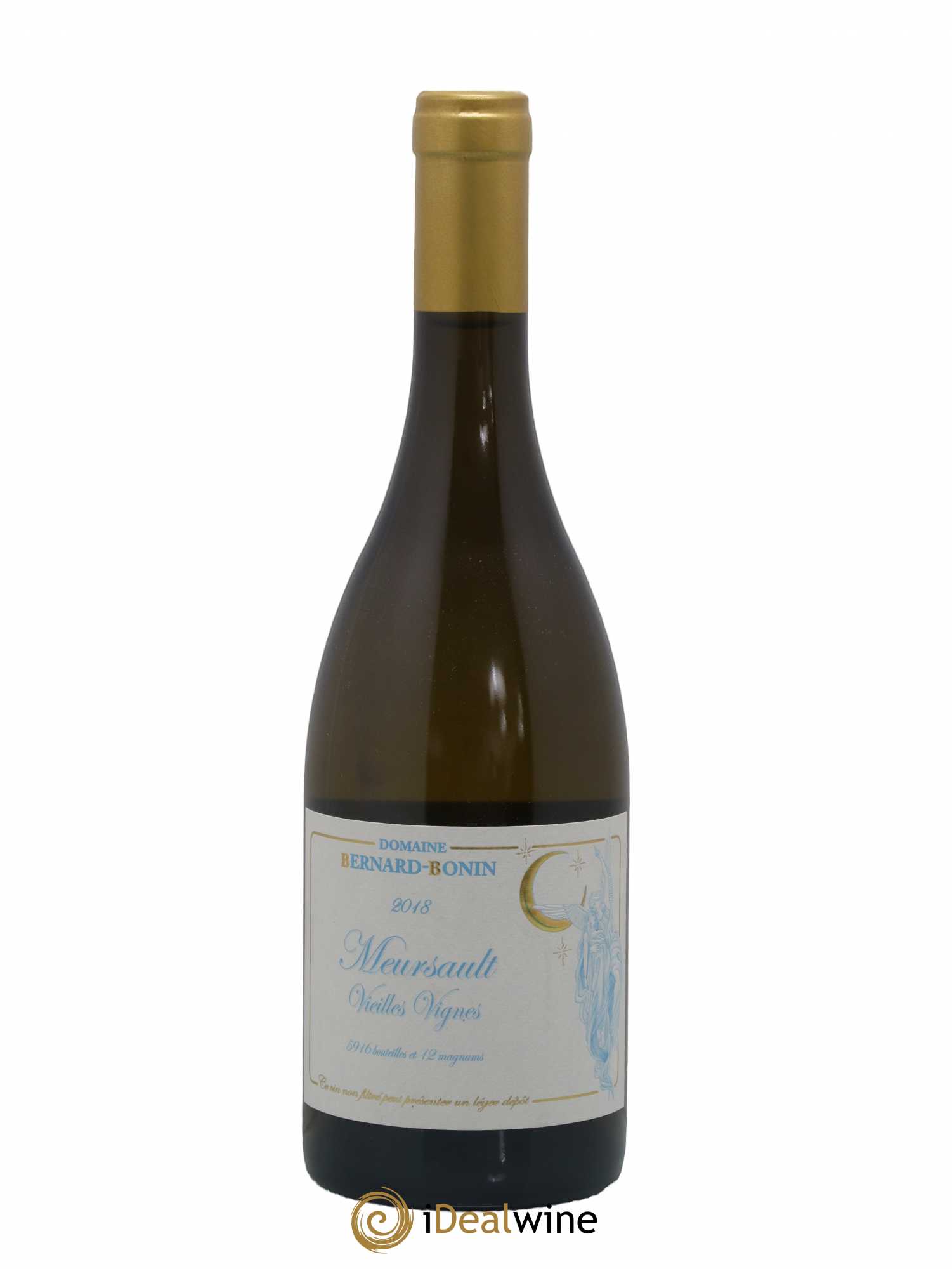 Meursault Vieilles Vignes Bernard Bonin 2018 - Lot de 1 bouteille - 0