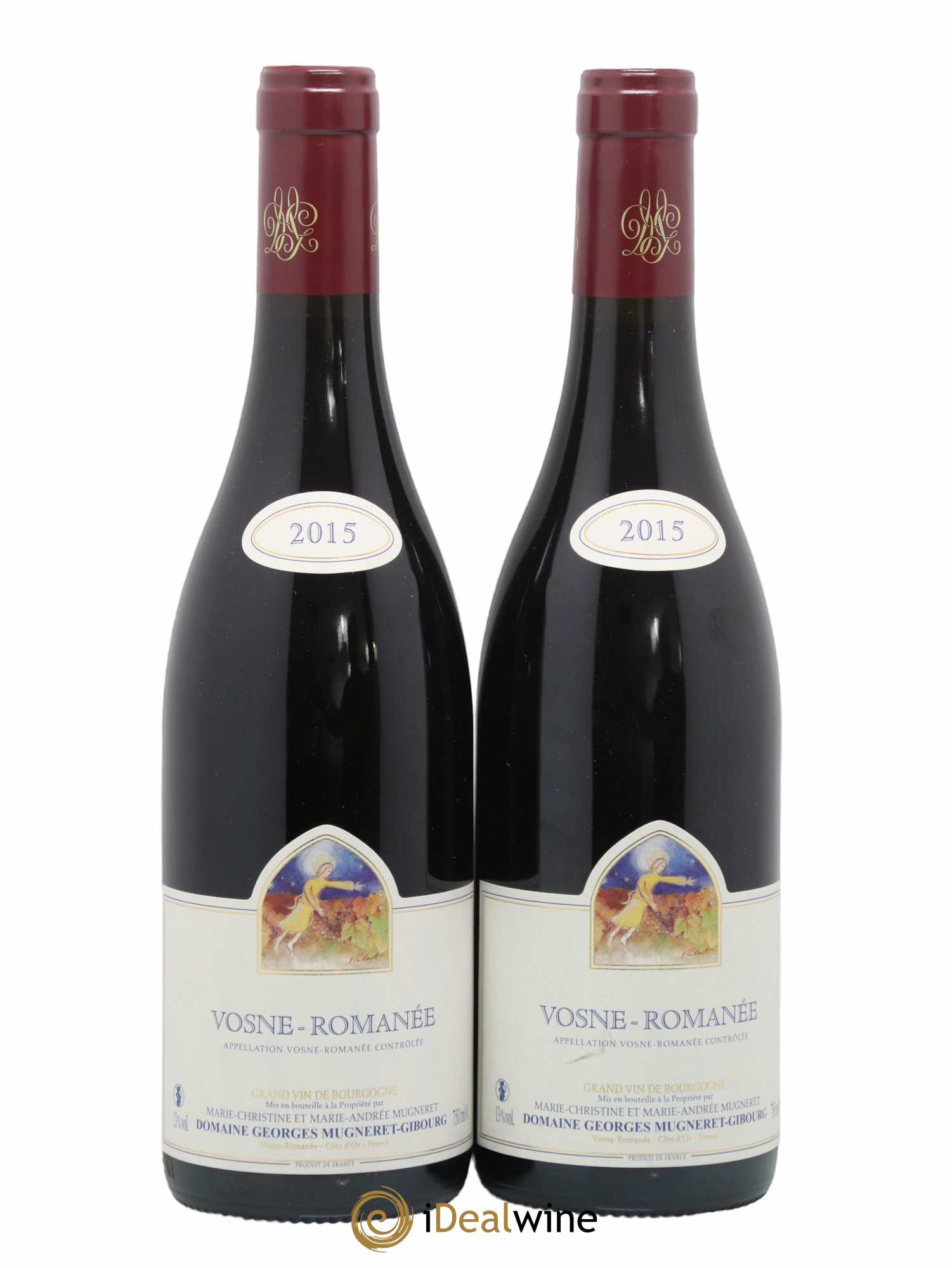 Vosne-Romanée Mugneret-Gibourg (Domaine) 2015 - Lot de 2 bouteilles - 0