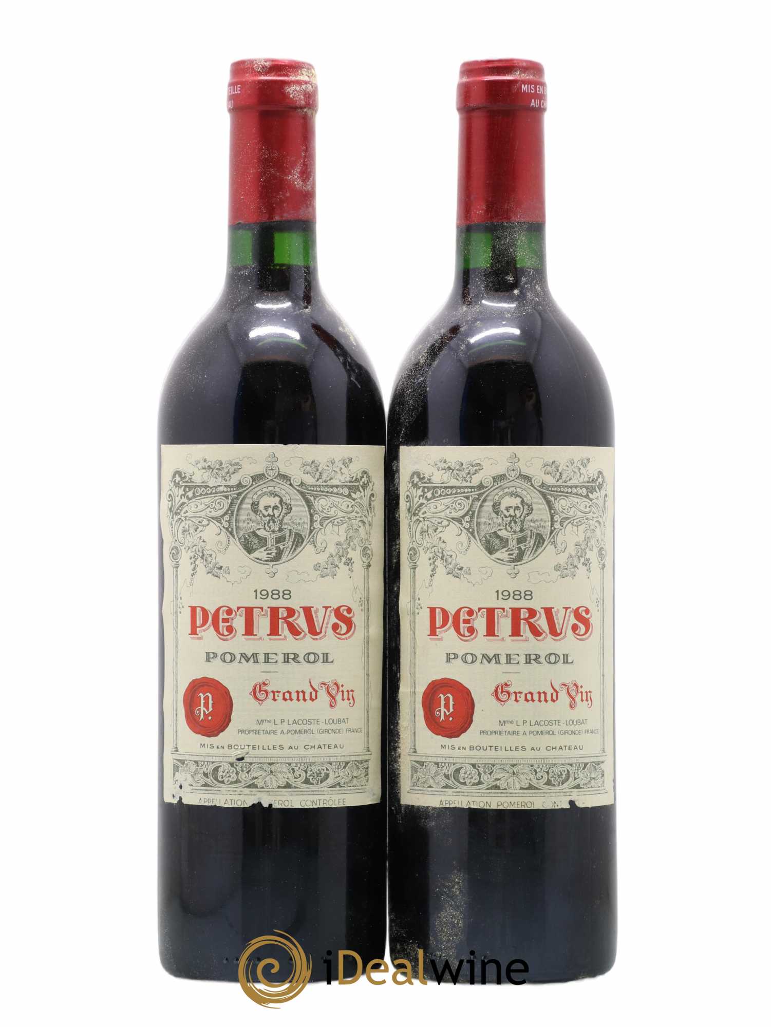 Petrus 1988 - Lotto di 2 bottiglie - 0