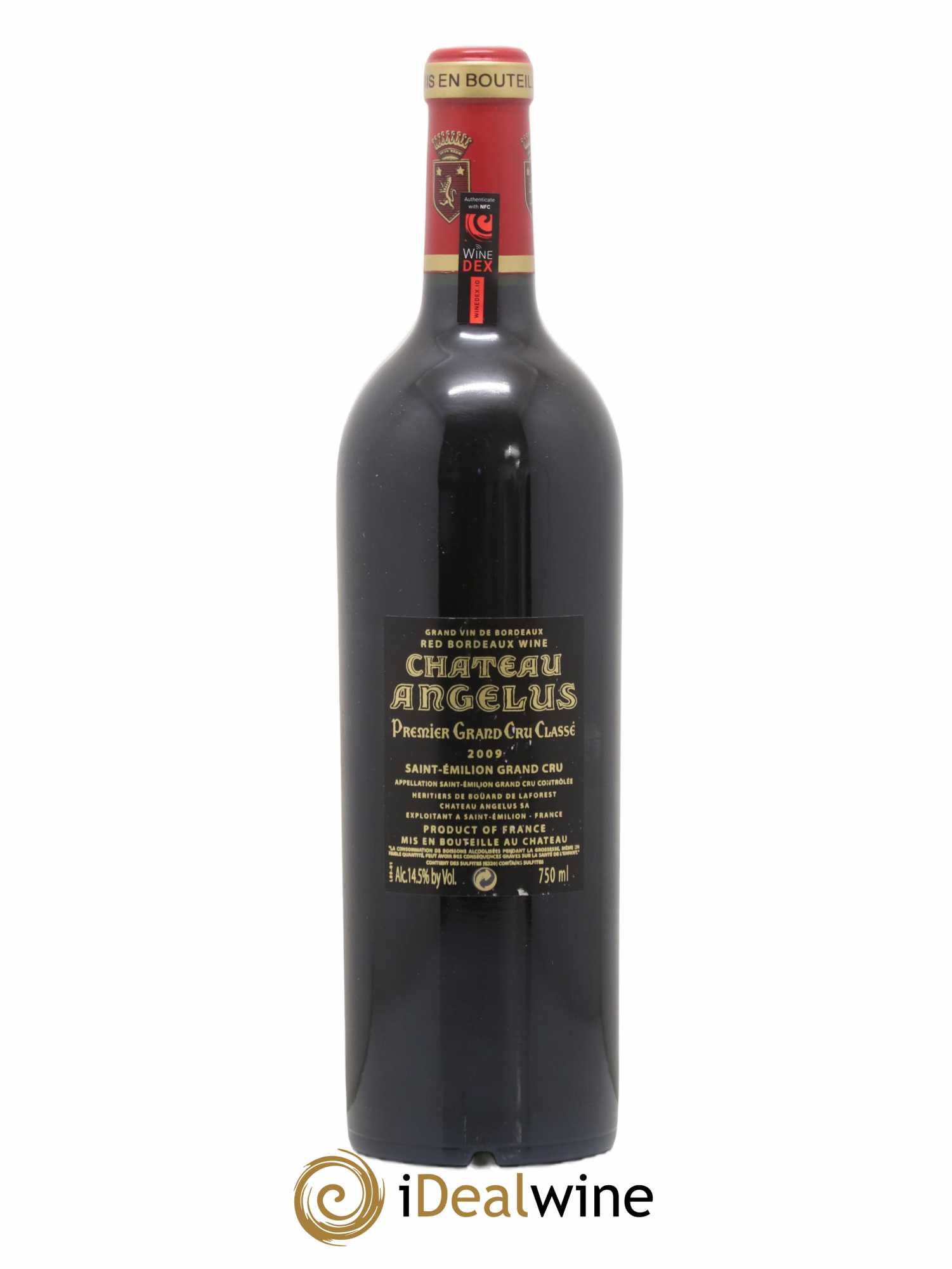 Château Angélus 1er Grand Cru Classé A 2009 - Lot de 1 bouteille - 1